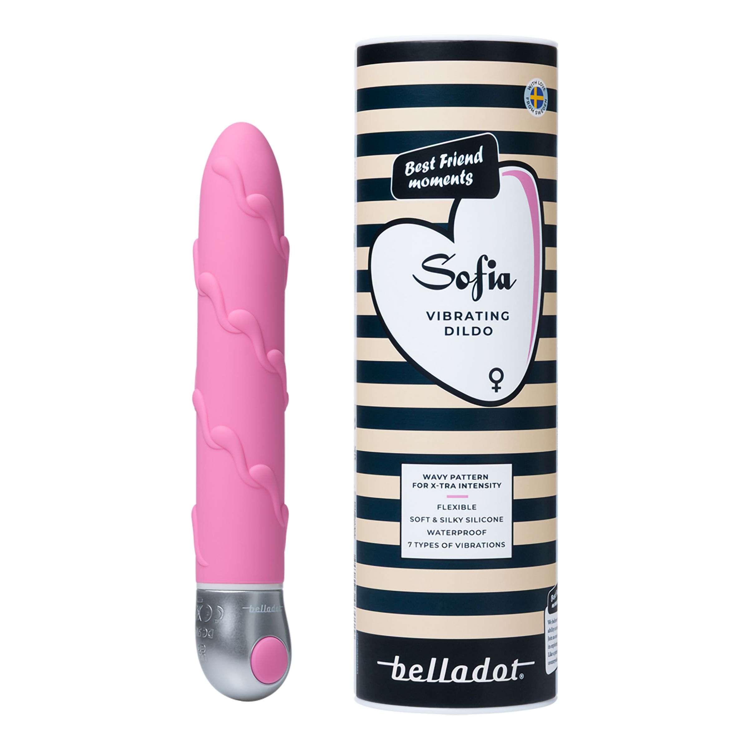 Belladot Vibrator Sofia | Hem - Roliga Prylar - Sex & Lust | Pryloteket