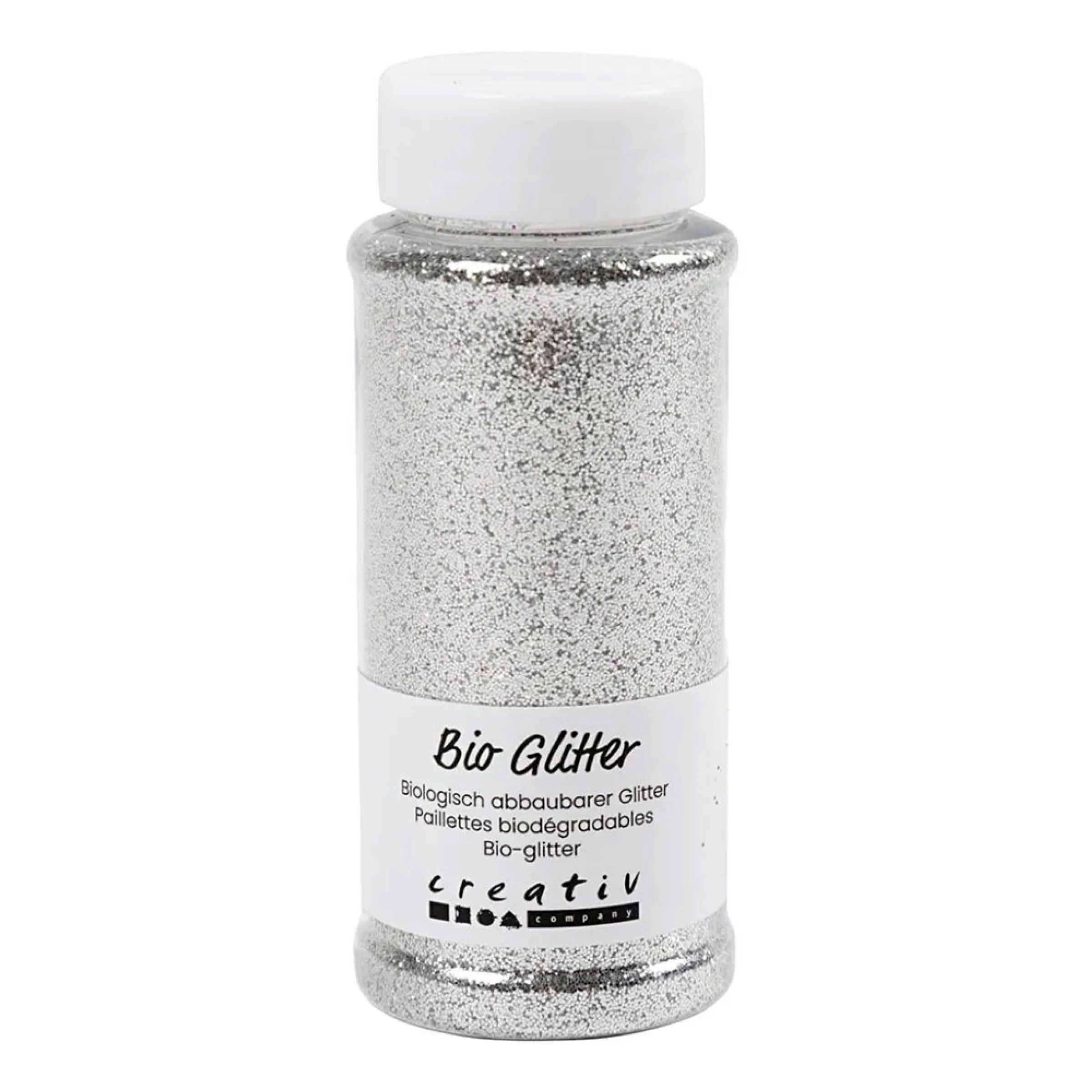 Bio-Glitter - Sølv billede