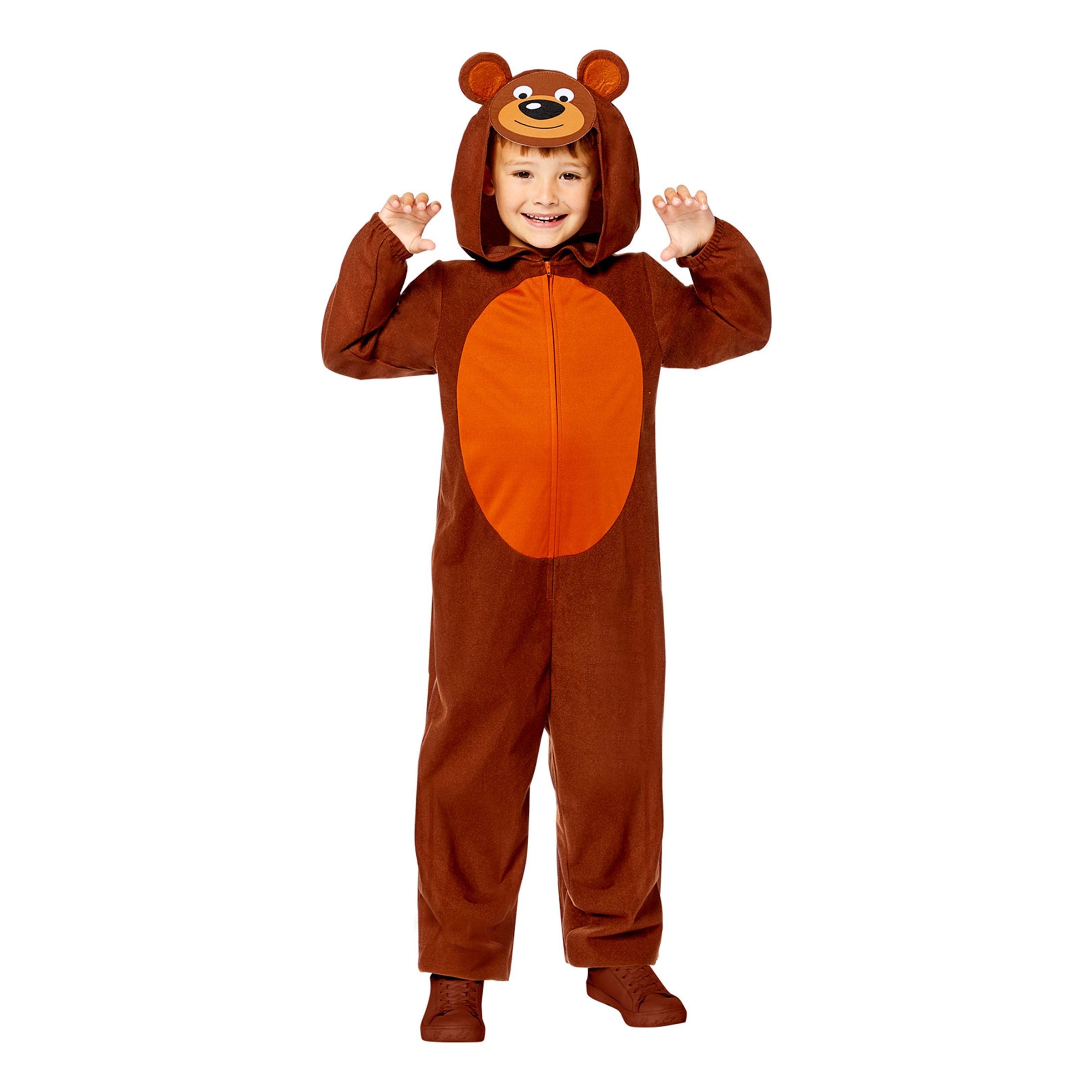 Bjørn Onesie Børnekostume - X-Small