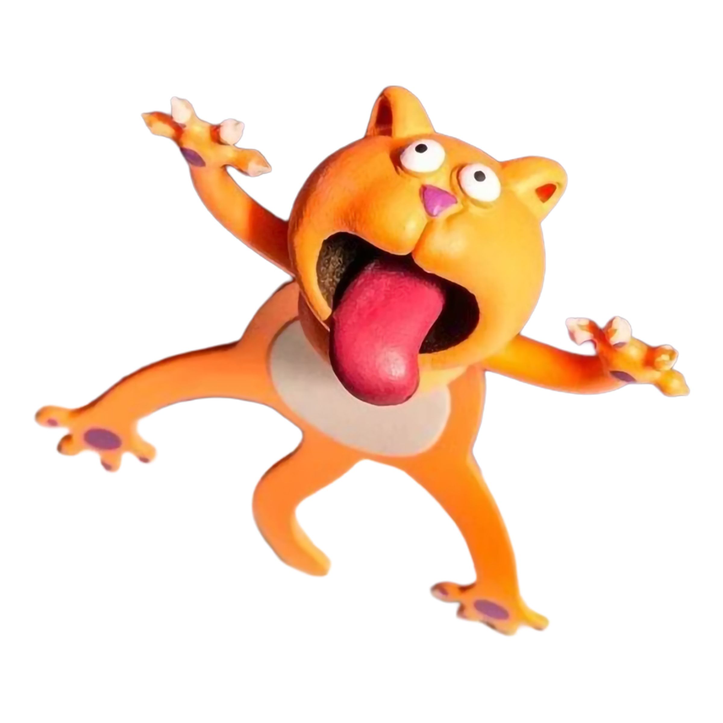 3D-bogmærke - Kat