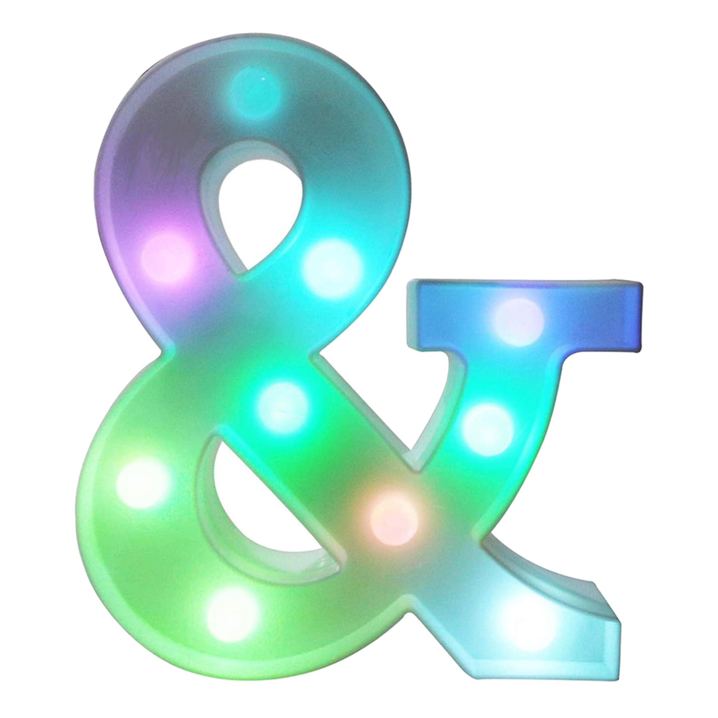 Bokstav med LED-Belysning RGB - Tecken & | Hem - Teman - Presenter - Barnpresenter | Pryloteket
