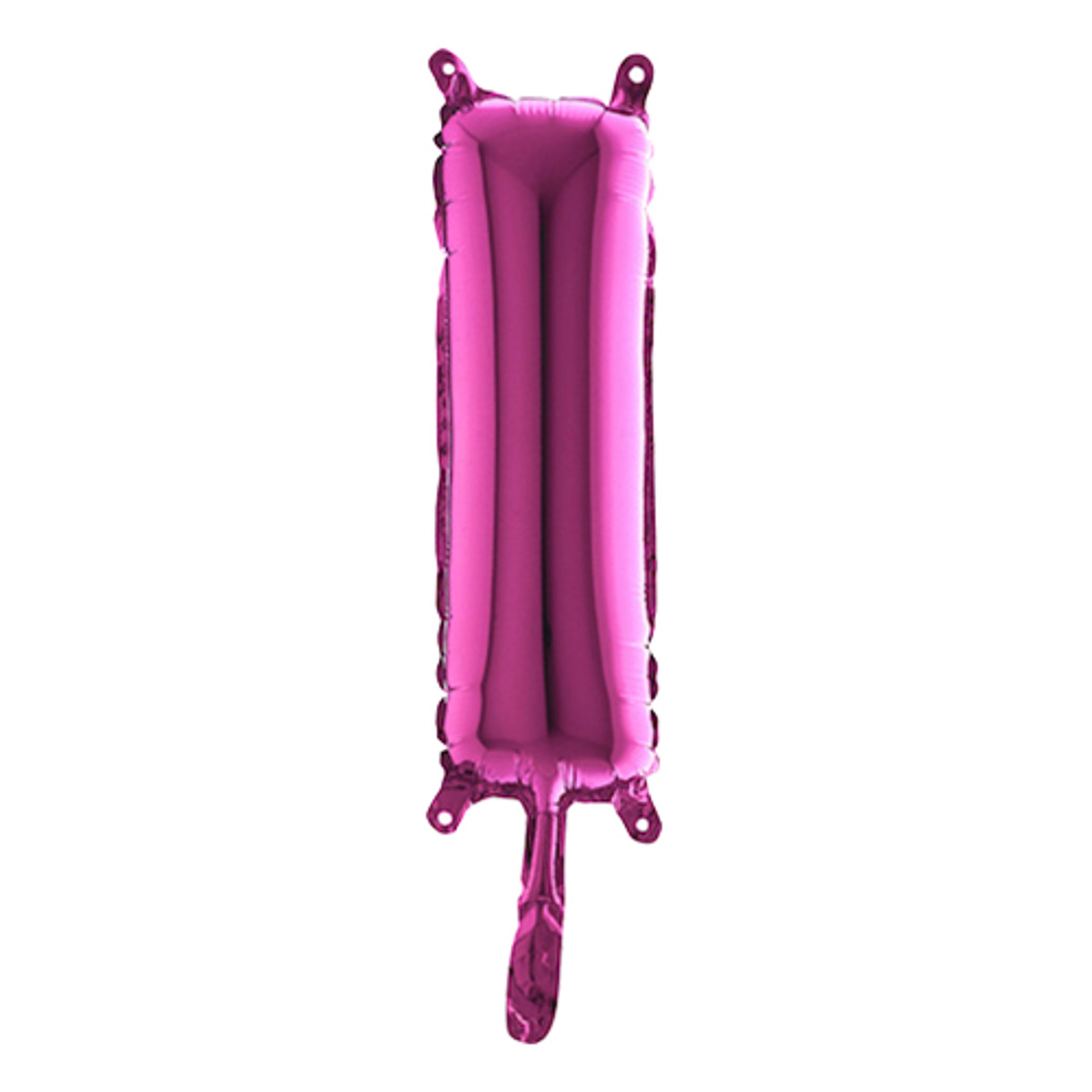 Bogstavballon Mini Pink - Bogstav I
