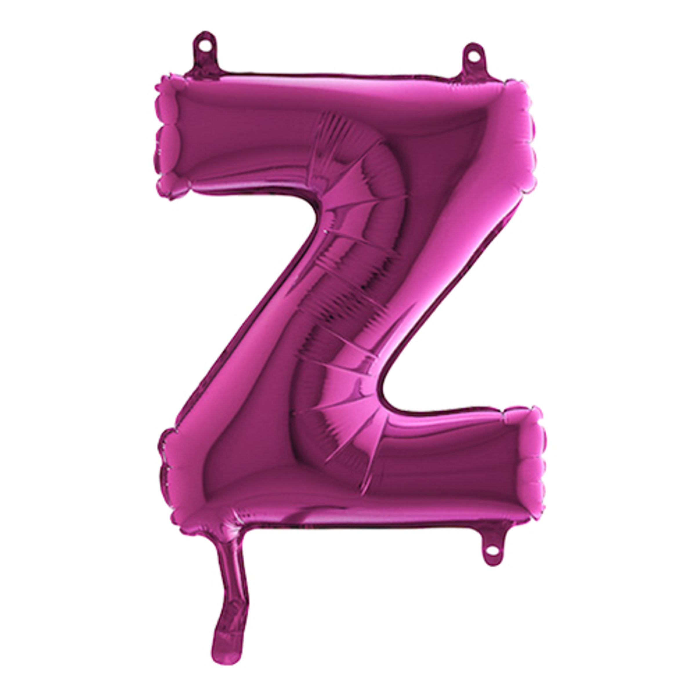 Bokstavsballong Mini Rosa - Bokstav Z | Hem - Festartiklar - Ballonger - Folieballonger | Pryloteket