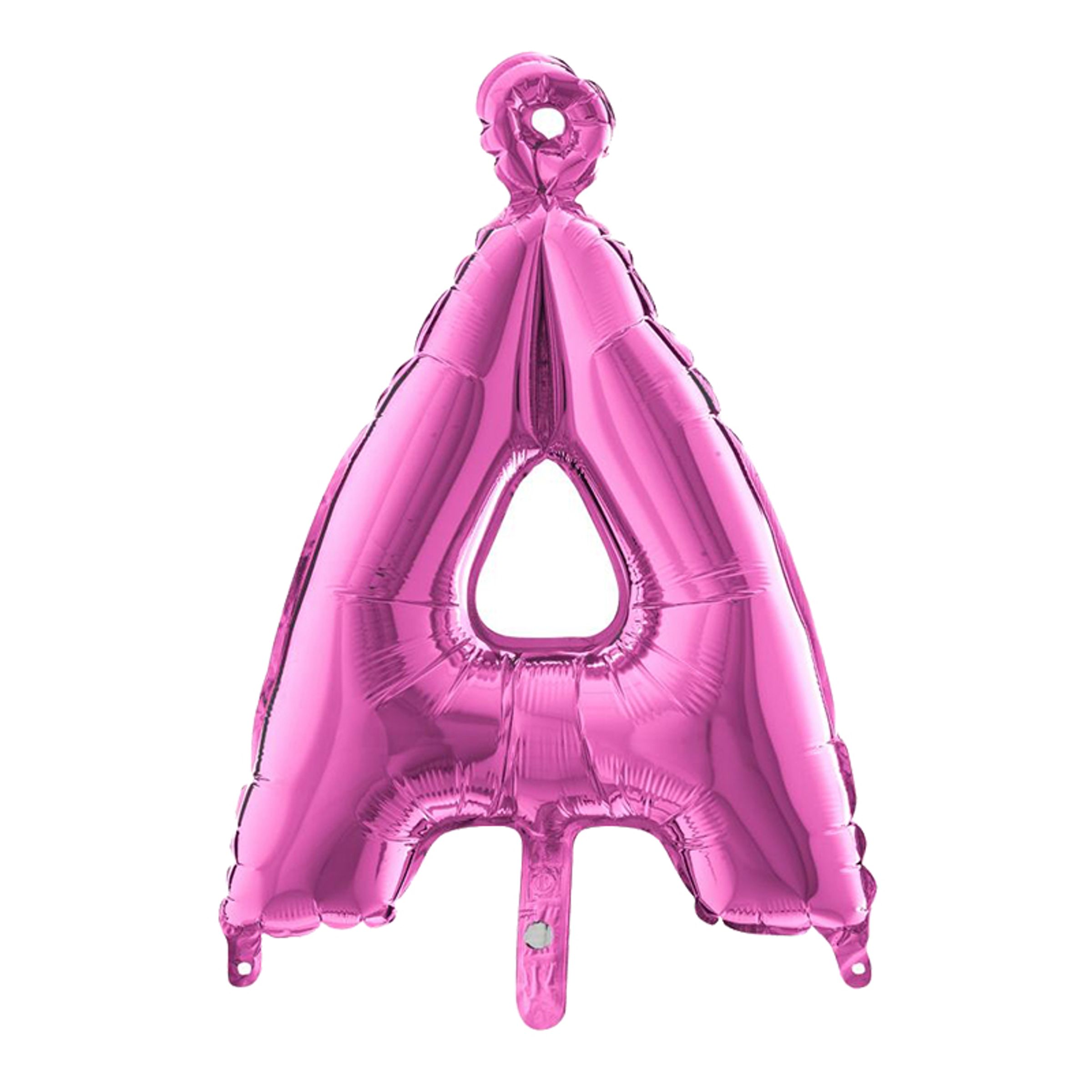Bogstavballon Mini Pink - Bokstav Å