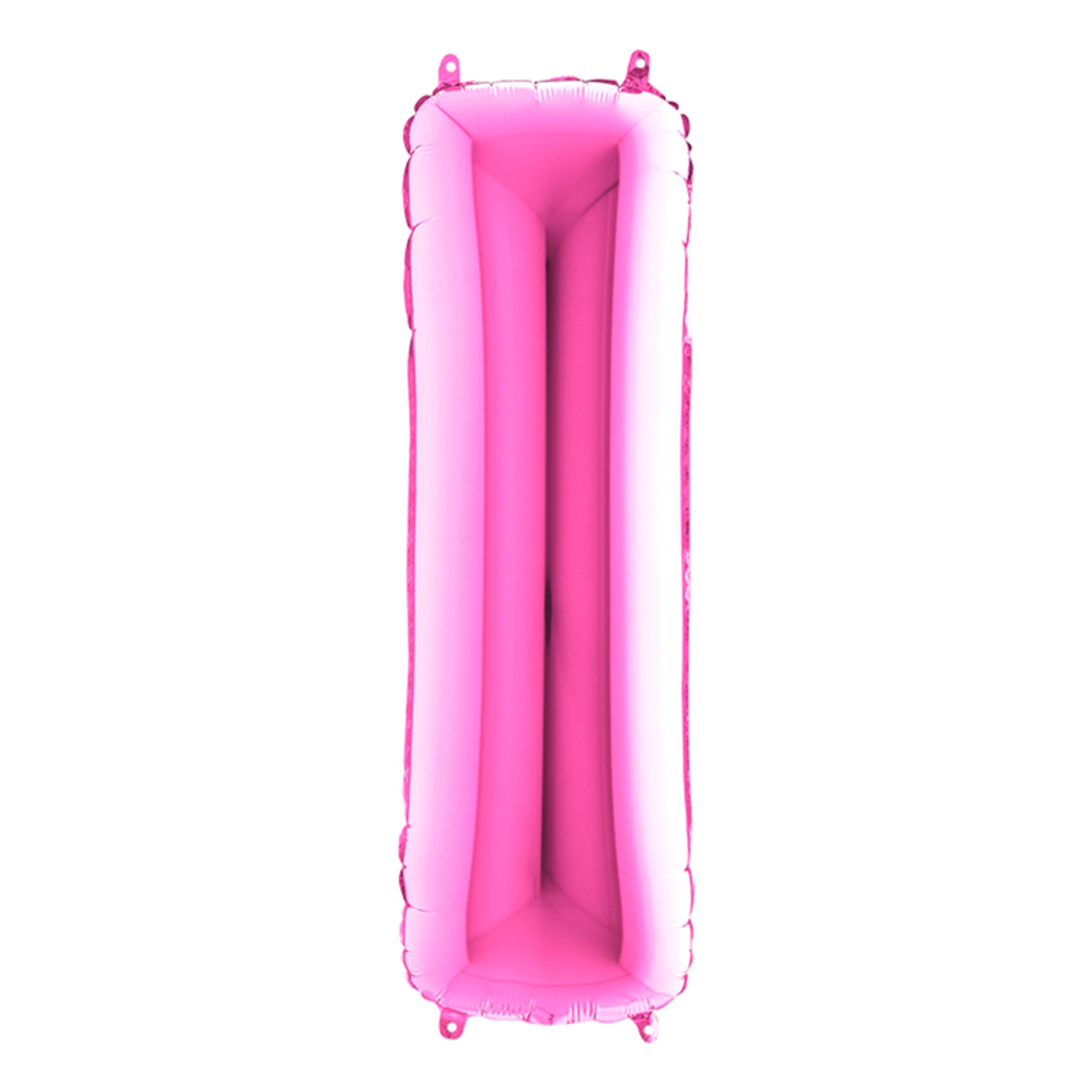 Bokstavsballong Rosa - Bokstav I | Hem - Festartiklar - Ballonger - Folieballonger | Pryloteket