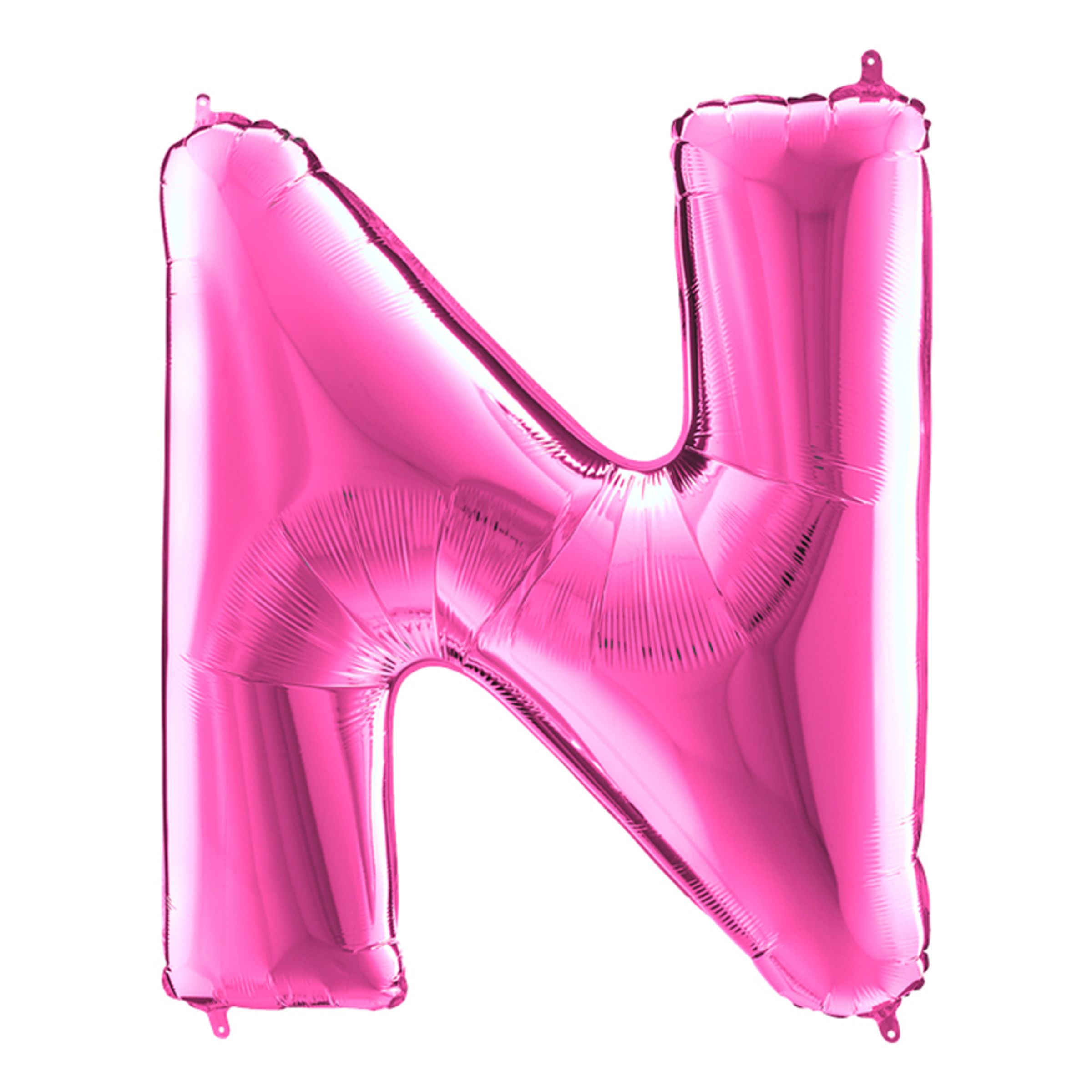 Bokstavsballong Rosa - Bokstav N | Hem - Festartiklar - Ballonger - Folieballonger | Party Outlet