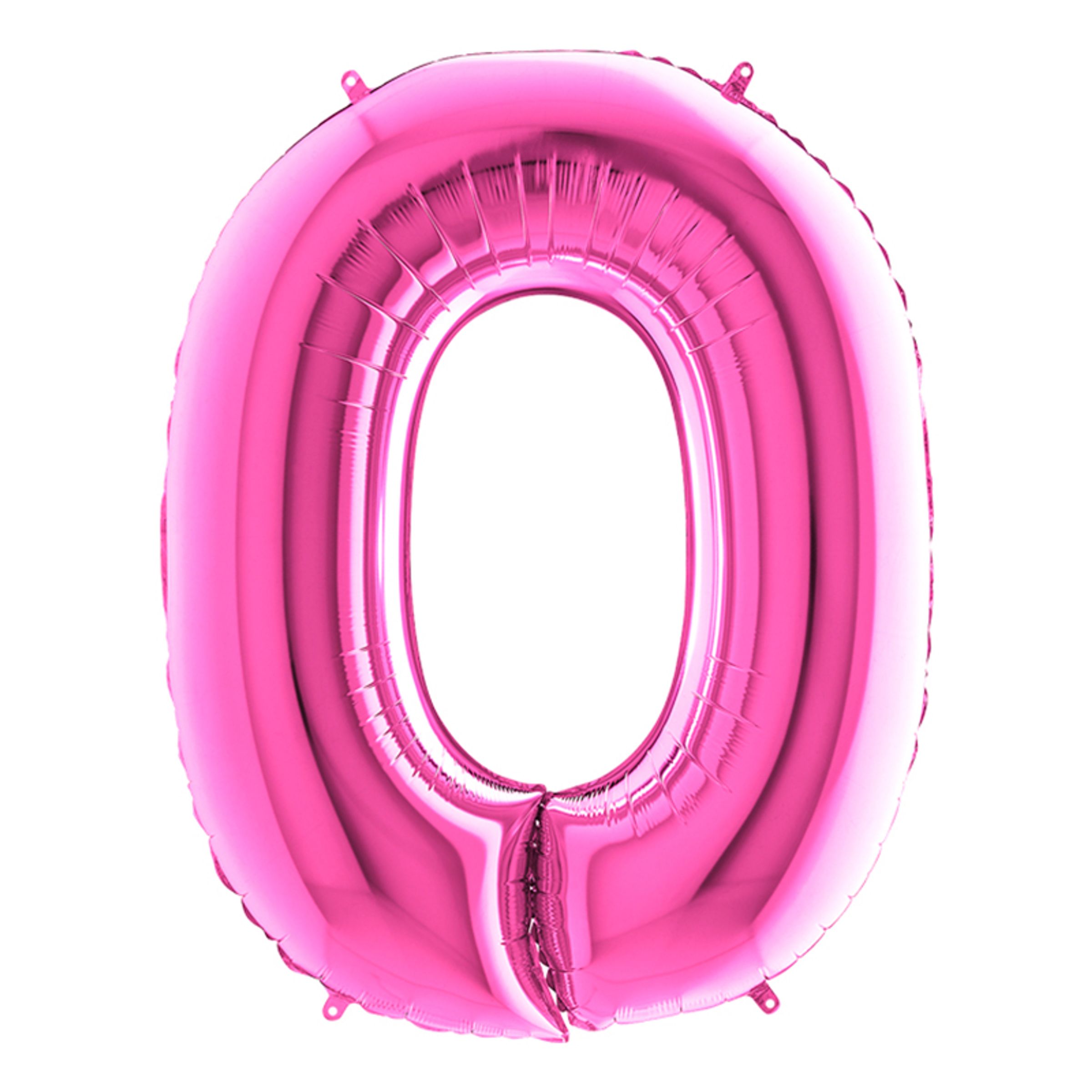 Bokstavsballong Rosa - Bokstav O | Hem - Festartiklar - Ballonger - Folieballonger | Party Outlet