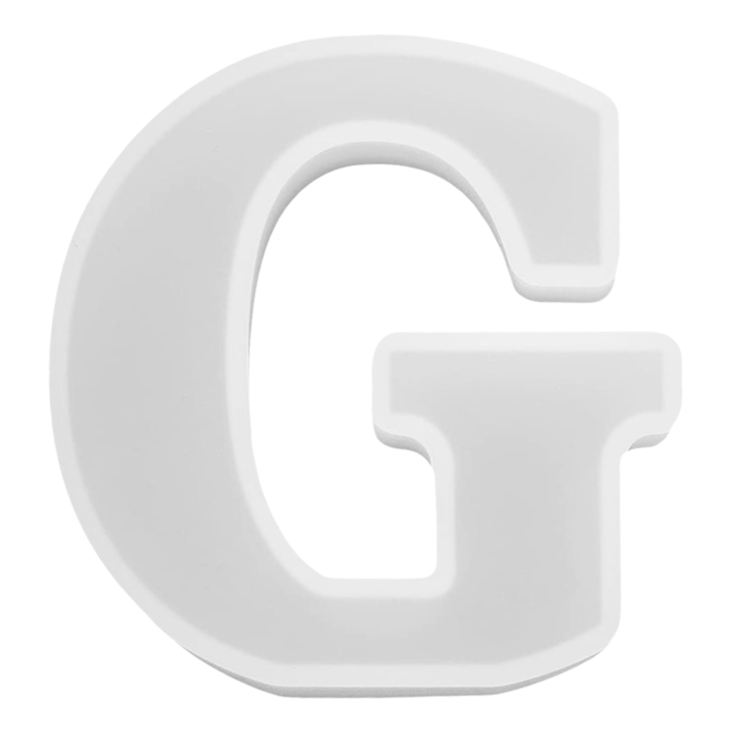 Bogstavform i Silikone - Bogstav G