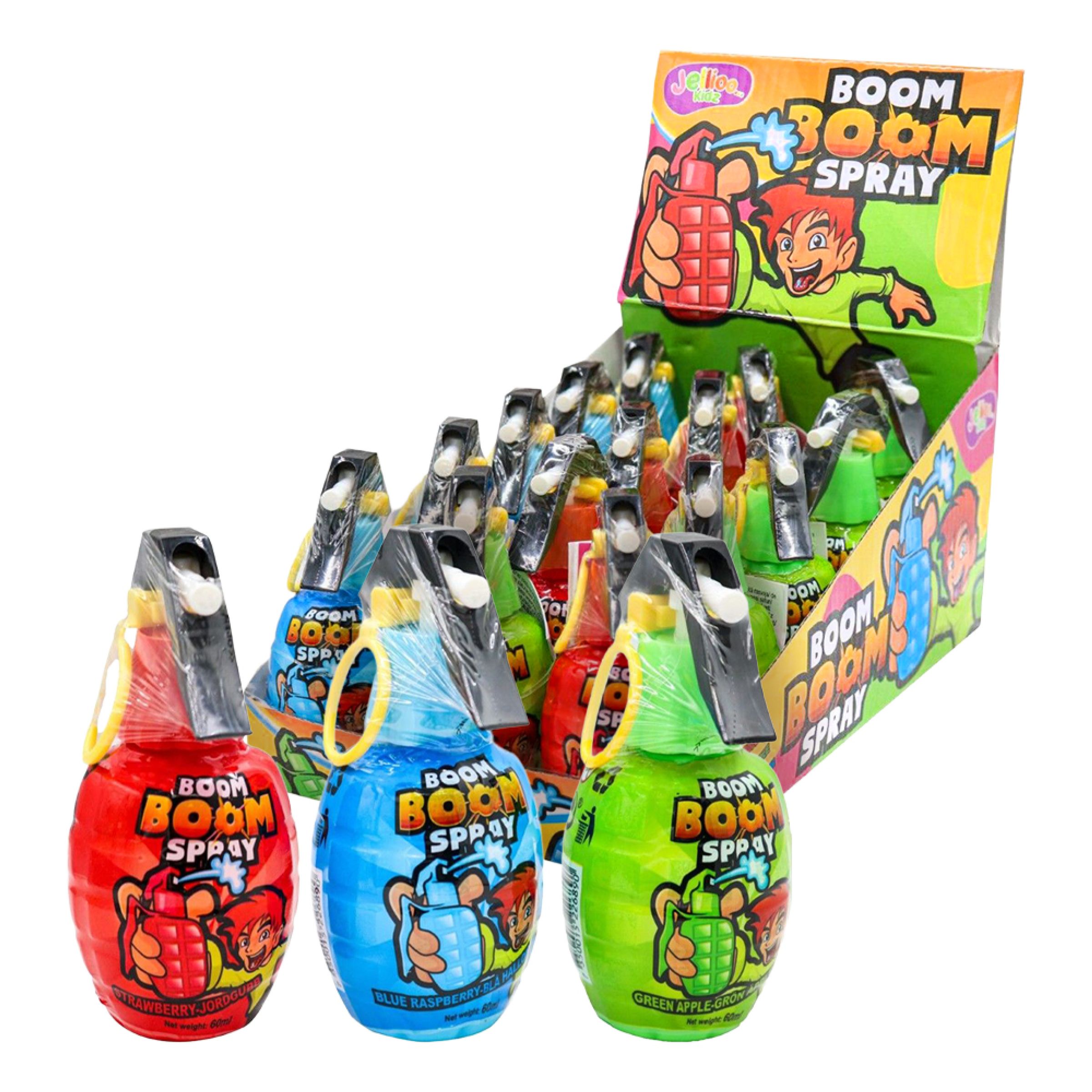 Boom Boom Spray Økonomipakke - 15 x 60 ml