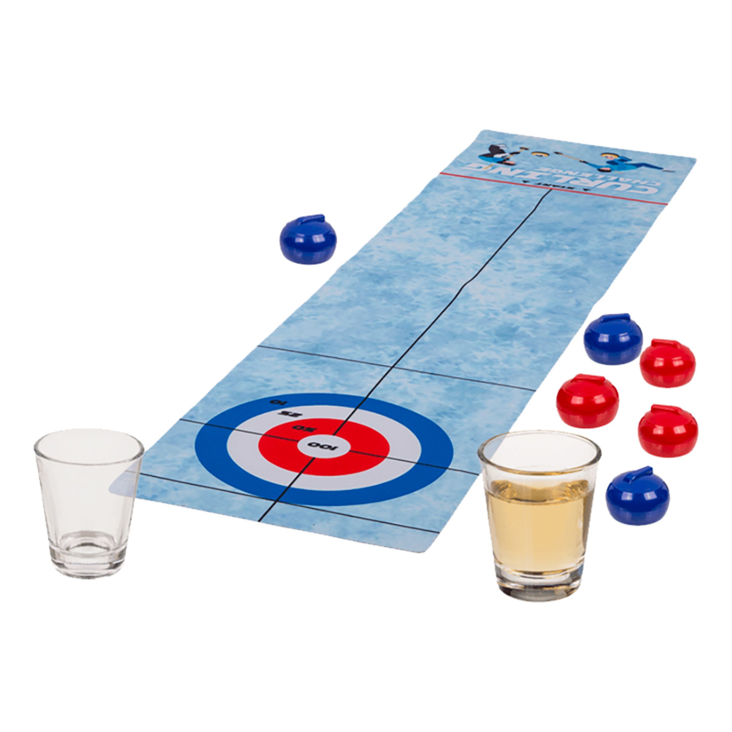 Bordscurling Drickaspel | Hem - Teman - Högtider - Student - Studentpresent | Pryloteket