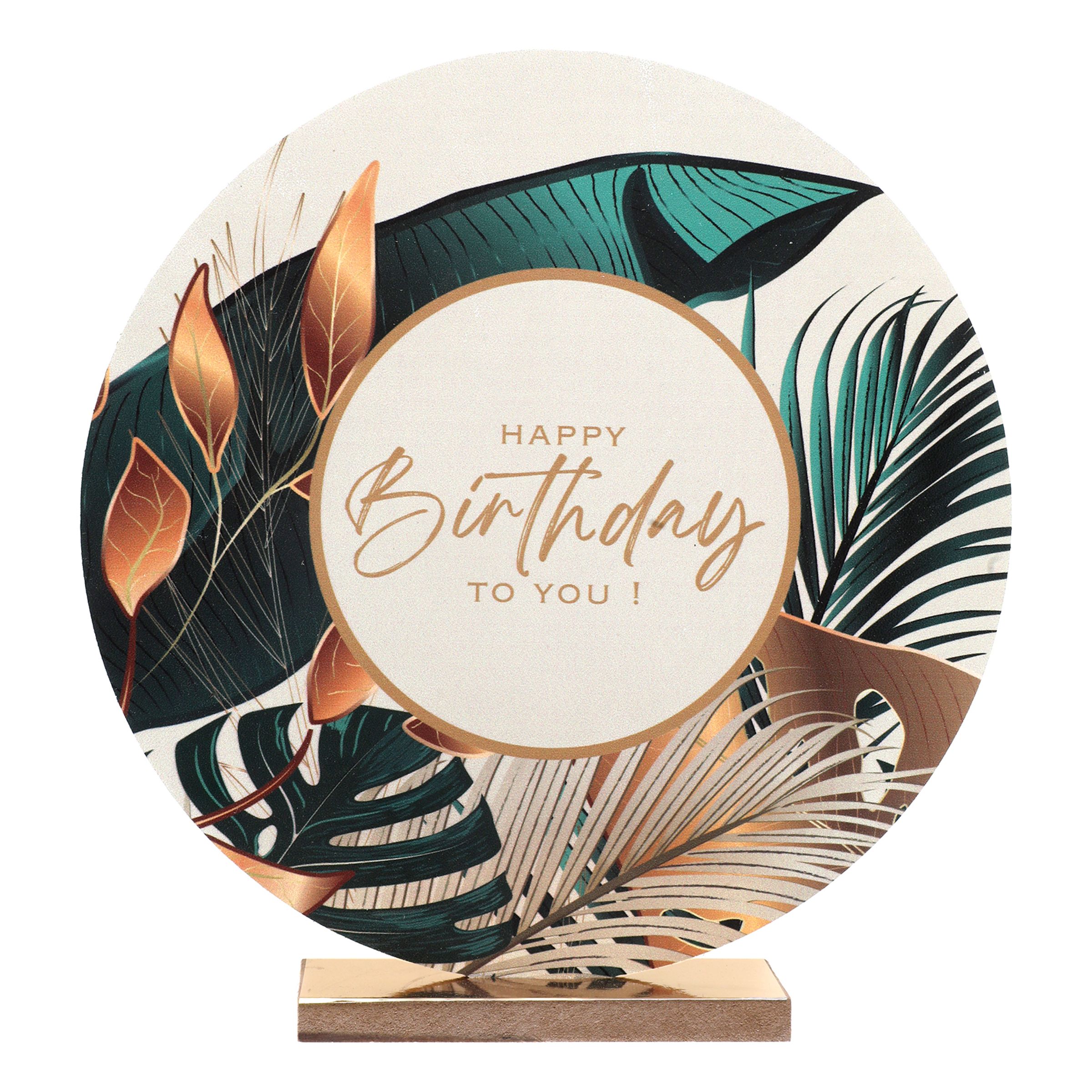 Bordsdekoration Birthday Jungle Vert | Hem - Roliga Prylar - Hem & Hushåll - Skyltar & Dekaler | Pryloteket