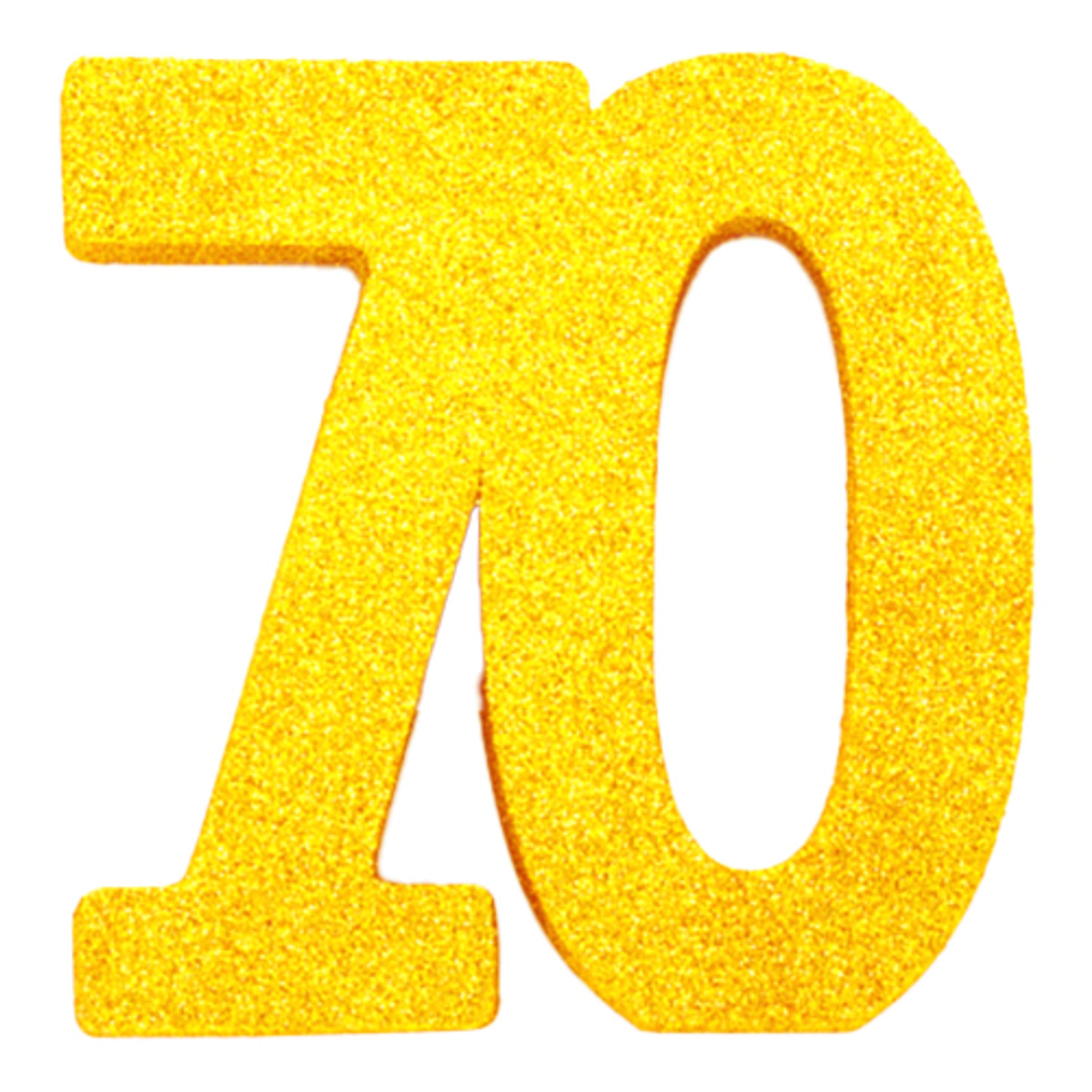 Borddekoration Tal Guld - Tal 70