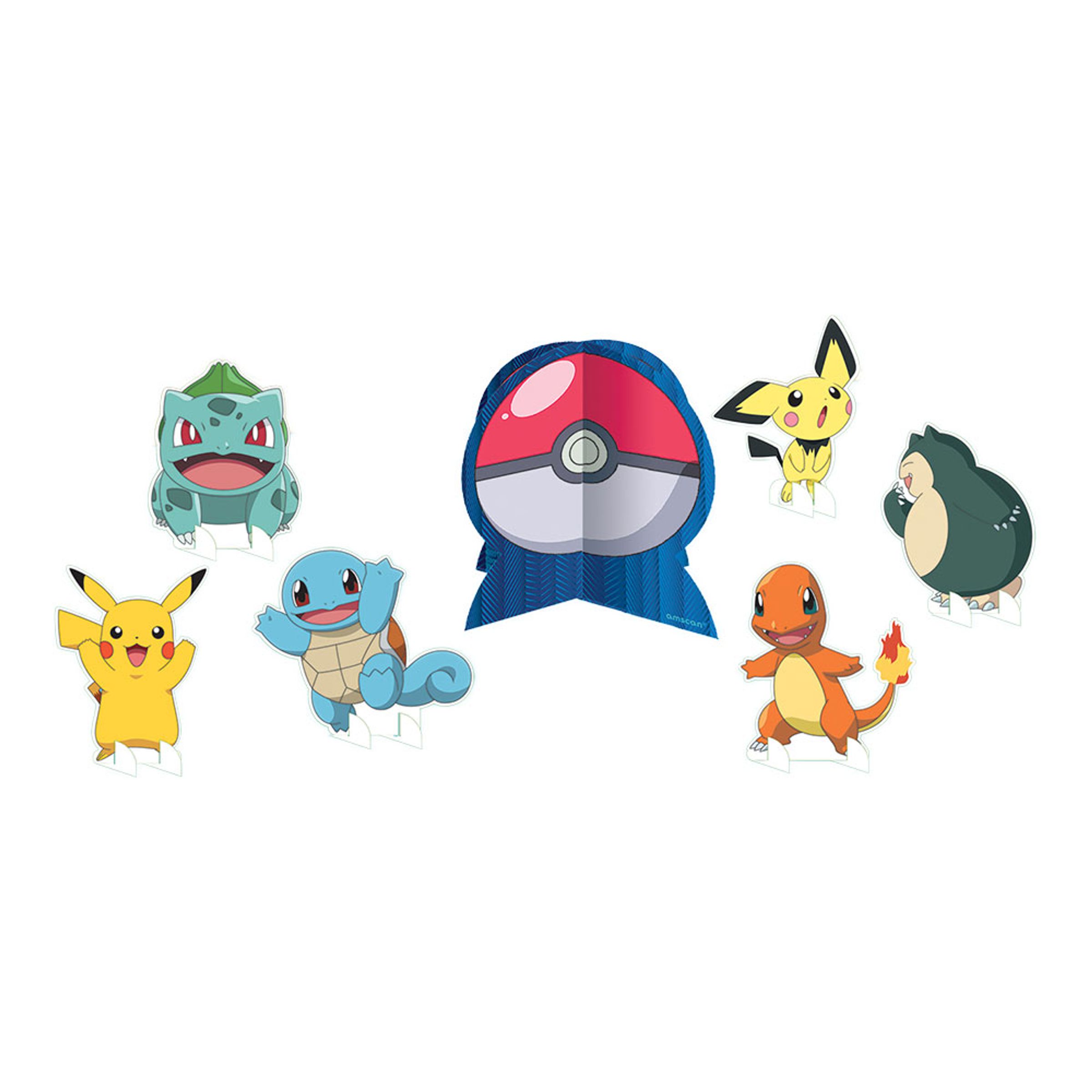 Pokemon borddekorationer