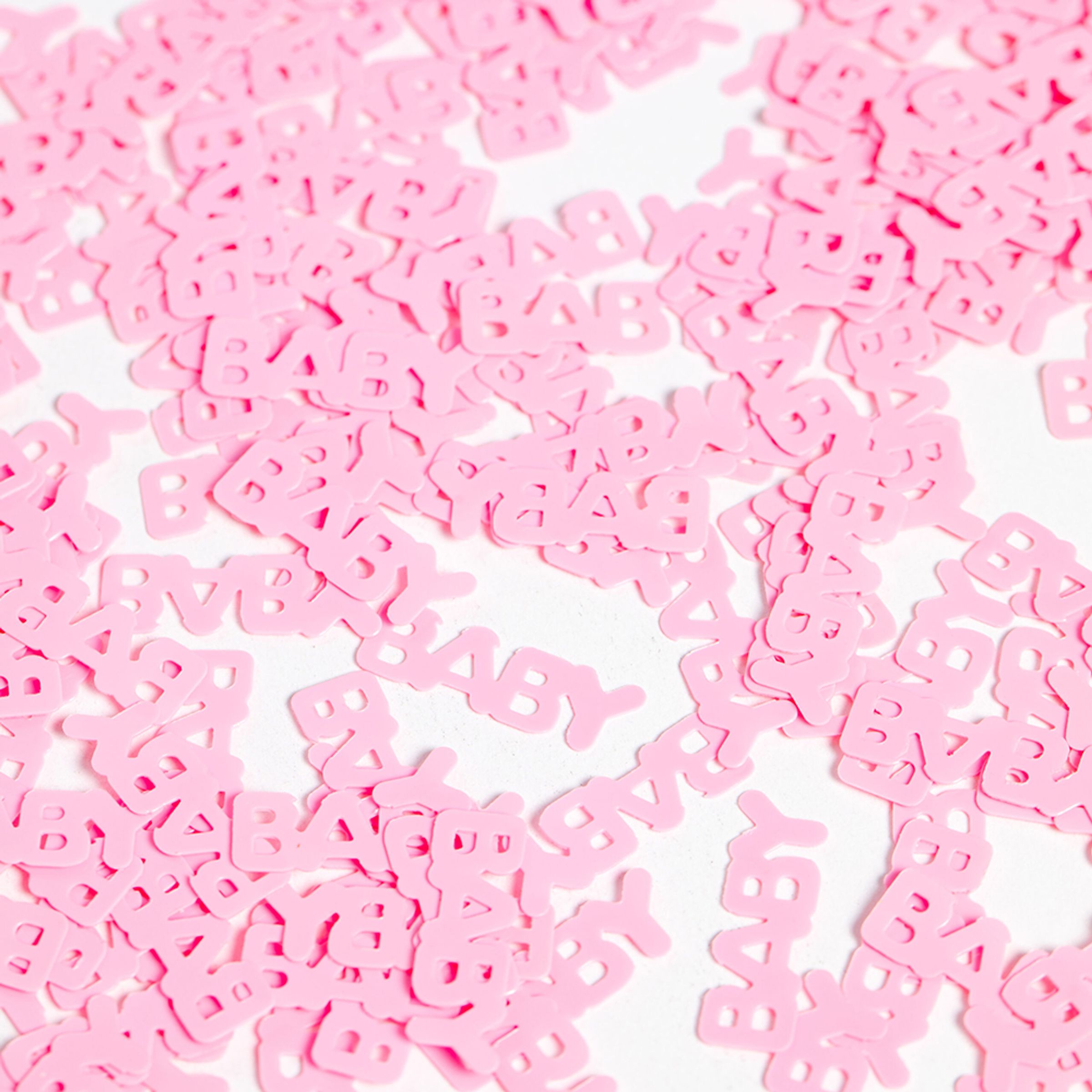 Bordskonfetti Baby Rosa | Hem - Teman - Färger - Rosa | Pryloteket