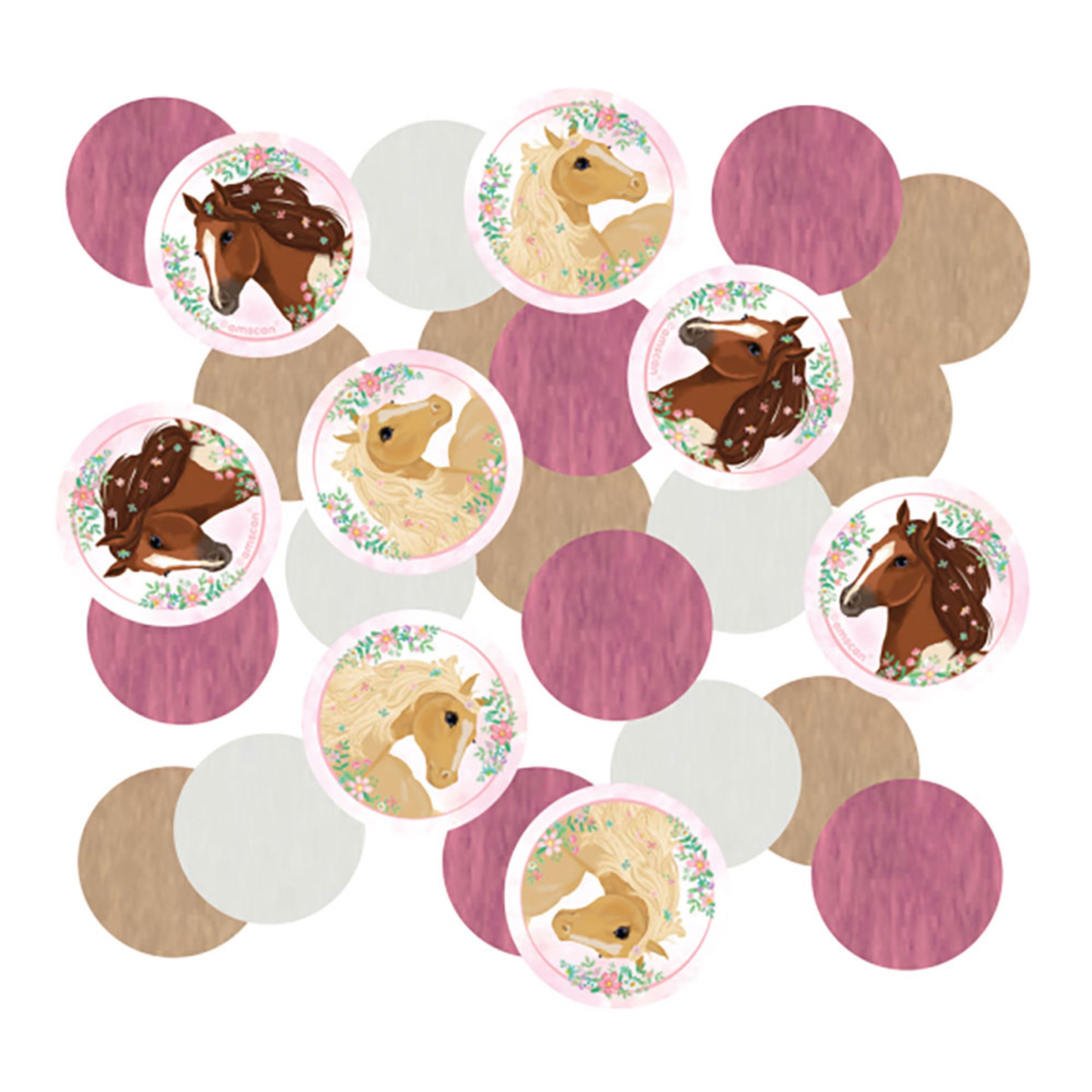 Beautiful Horses konfetti
