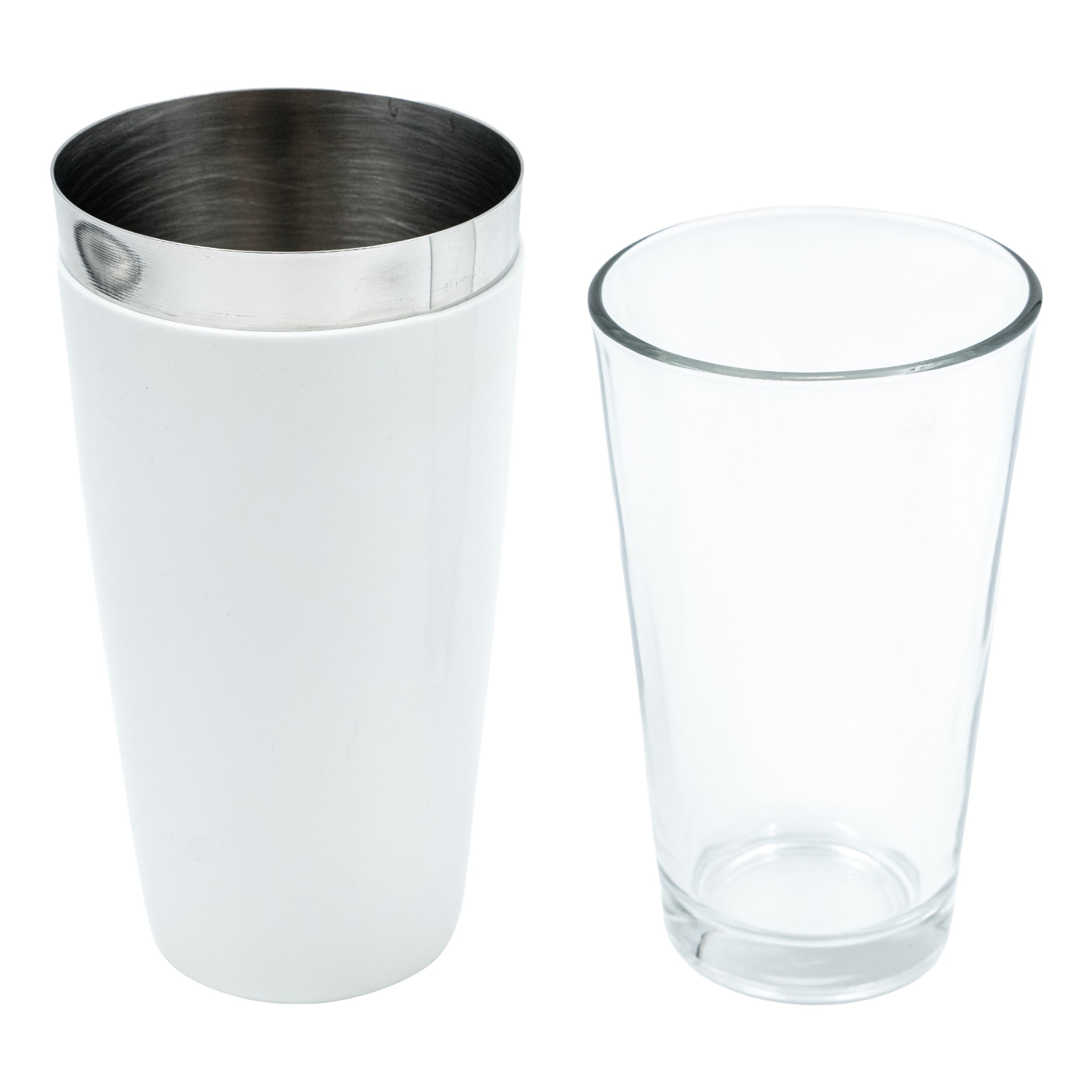 Boston Shaker Vinyl White | Hem - Bartillbehör - Barutrustning - Shakers | Pryloteket