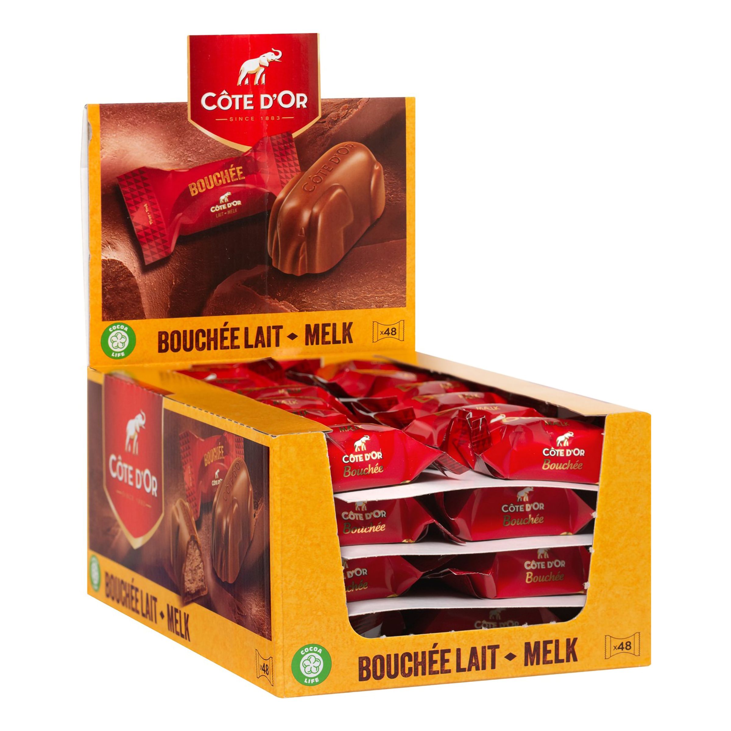 Bouchée Chokoladeelefanter Økonomipakke - 1,2 kg