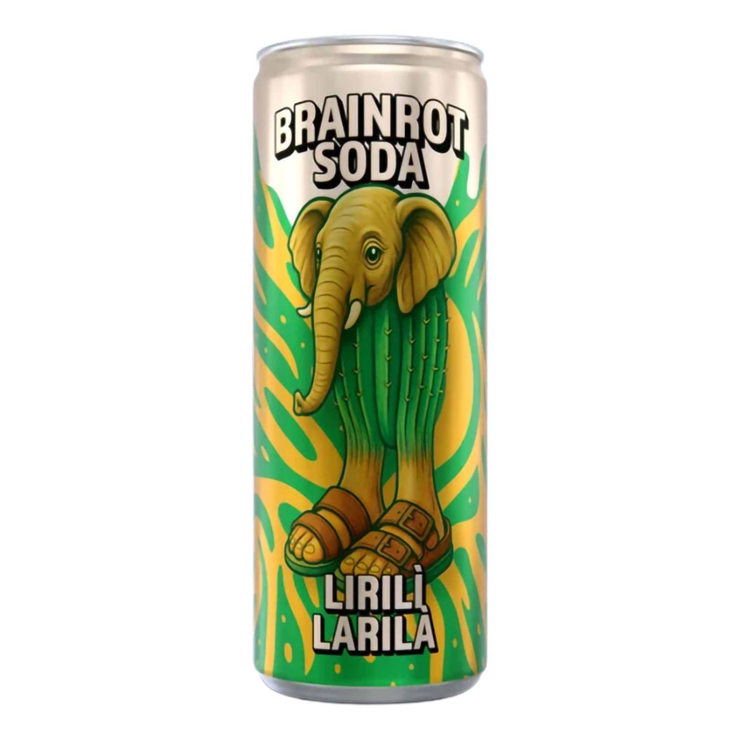 Brainrot Soda Lirili Larila - 250 ml | Hem - Godis & Läsk - Dryck - Läsk | Pryloteket