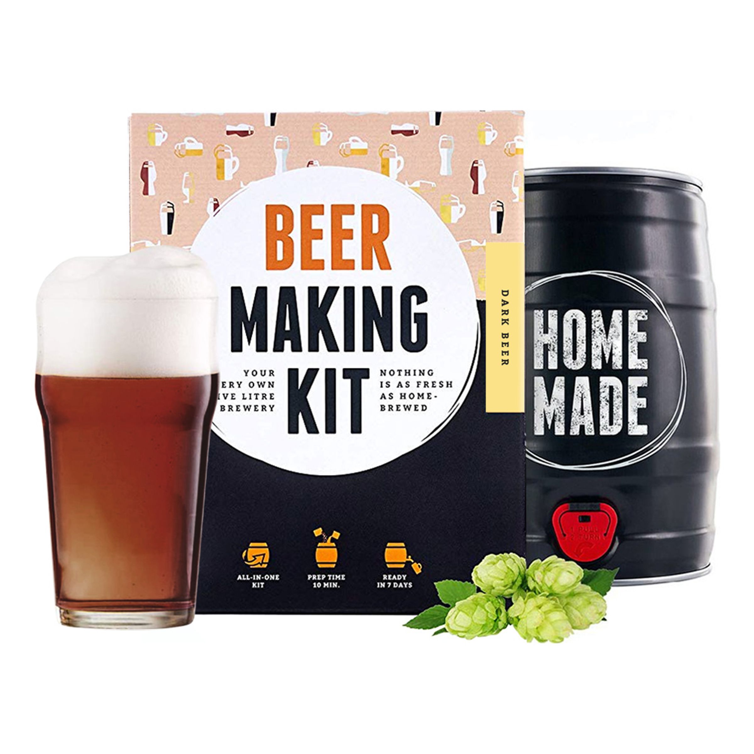 Brewbarrel Bryg Dit Eget Øl - Dark Beer