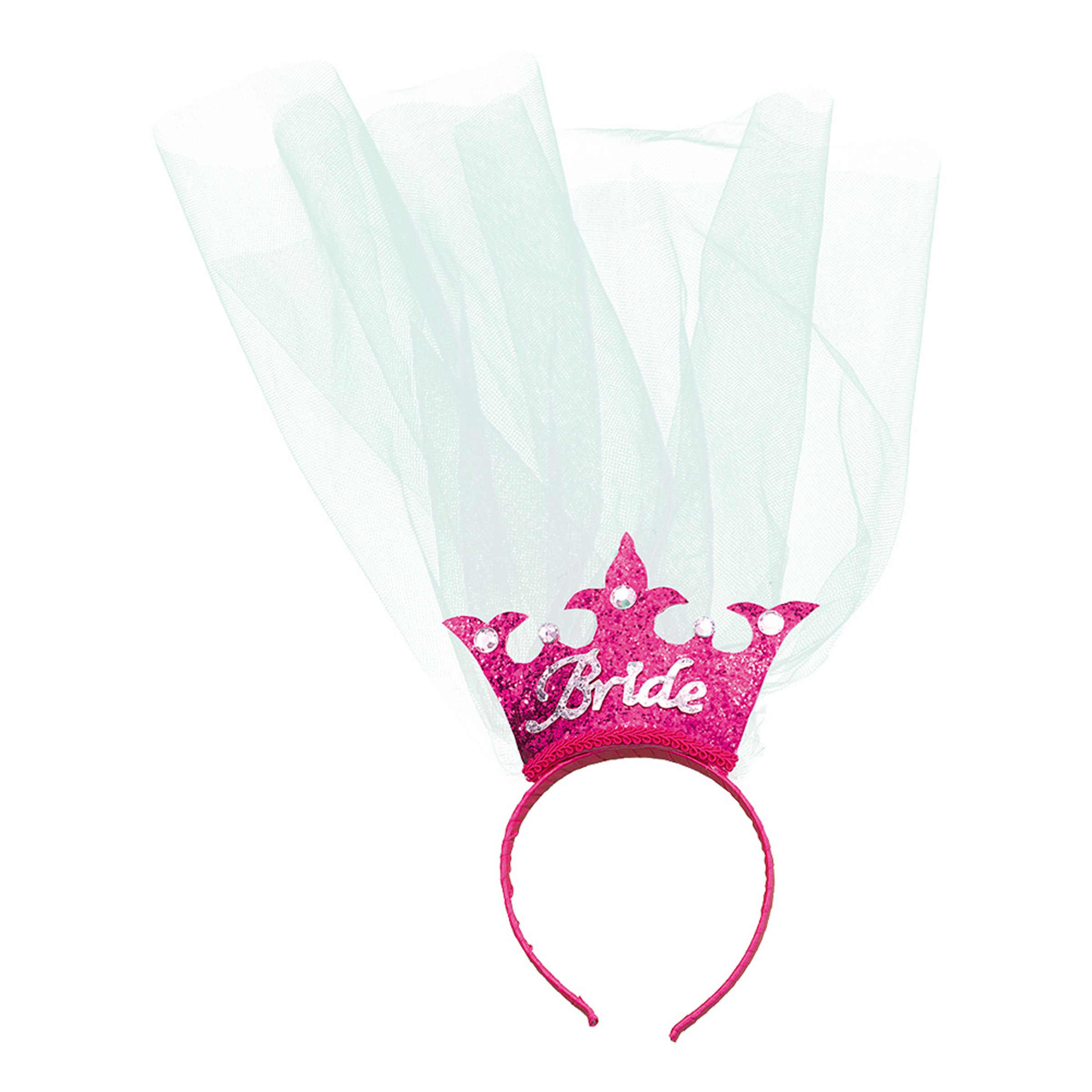 Bride To Be Diadem med Slør billede
