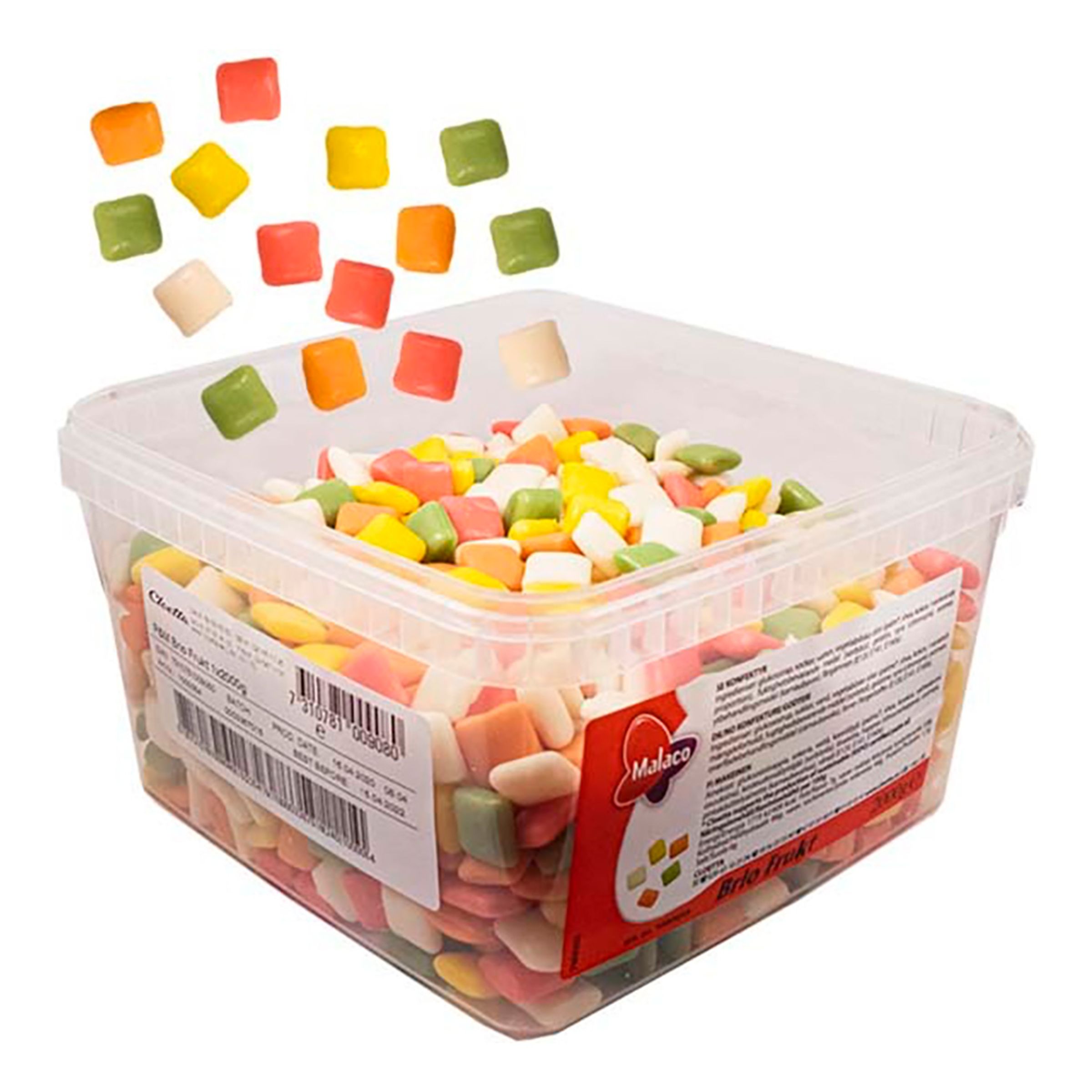 Brio Frugt Bland-selv slik i kasser 2 kg