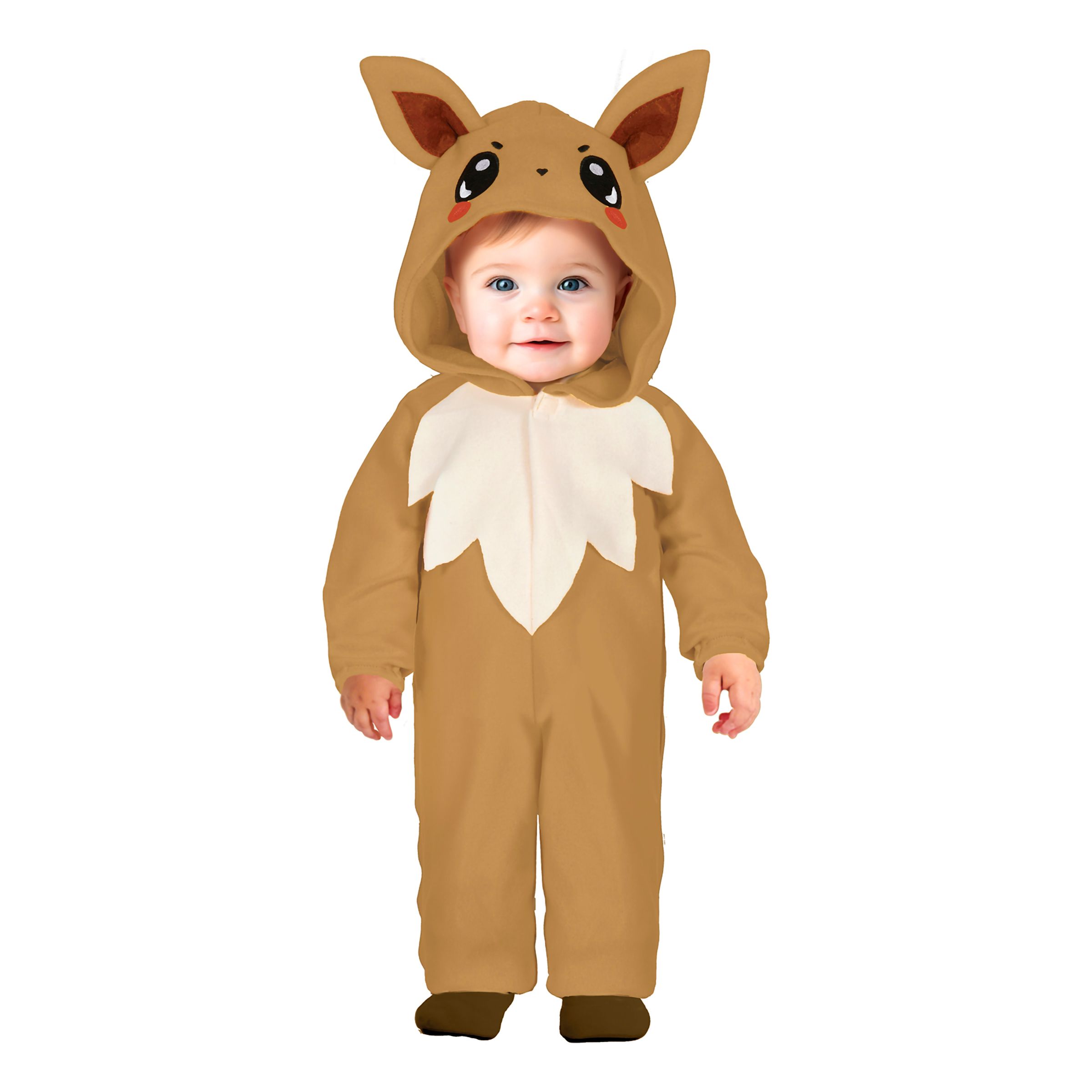 Brun Ræv Baby Kostume - 12-18 mdr.