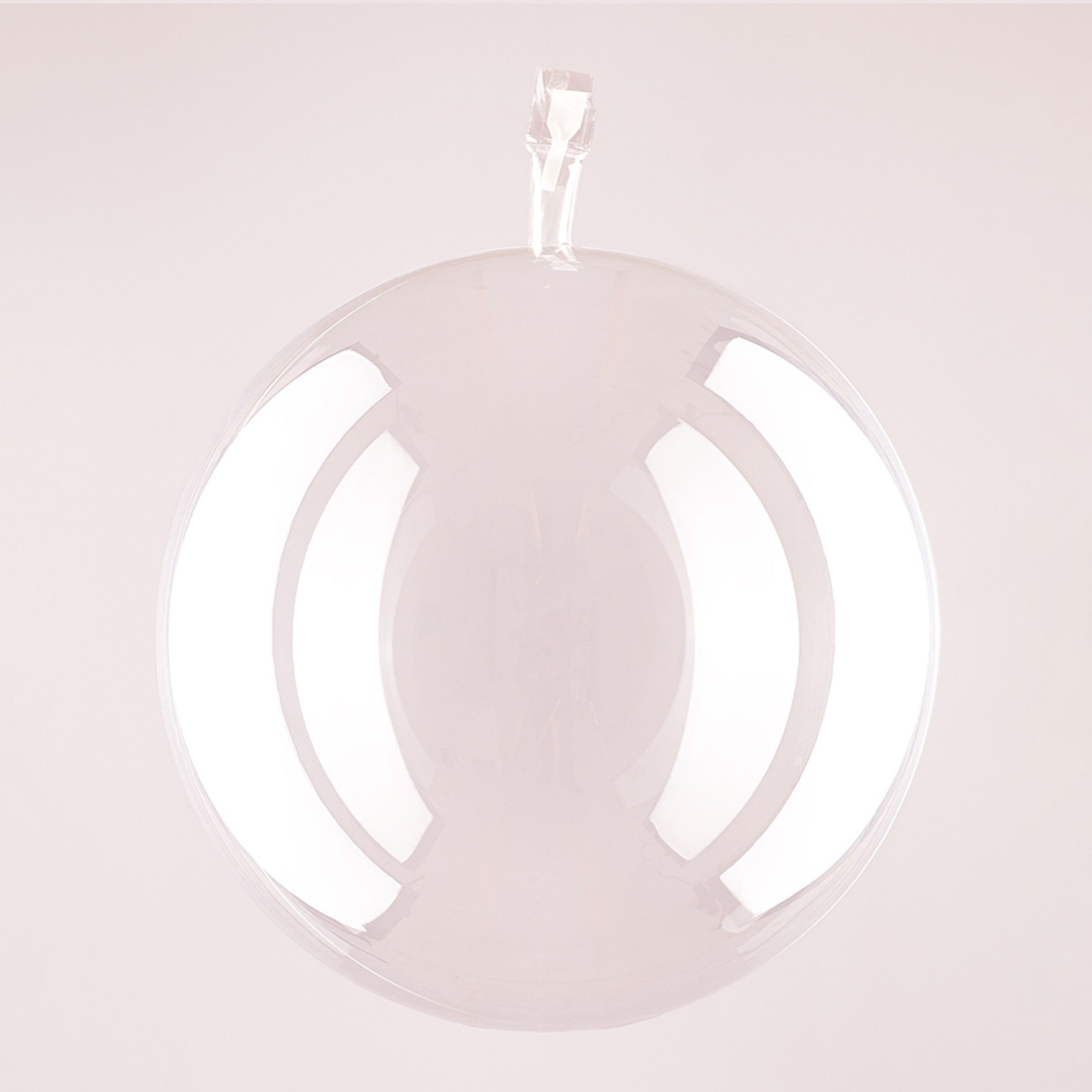 Bobleballon / Bubble Balloon - Med ventil