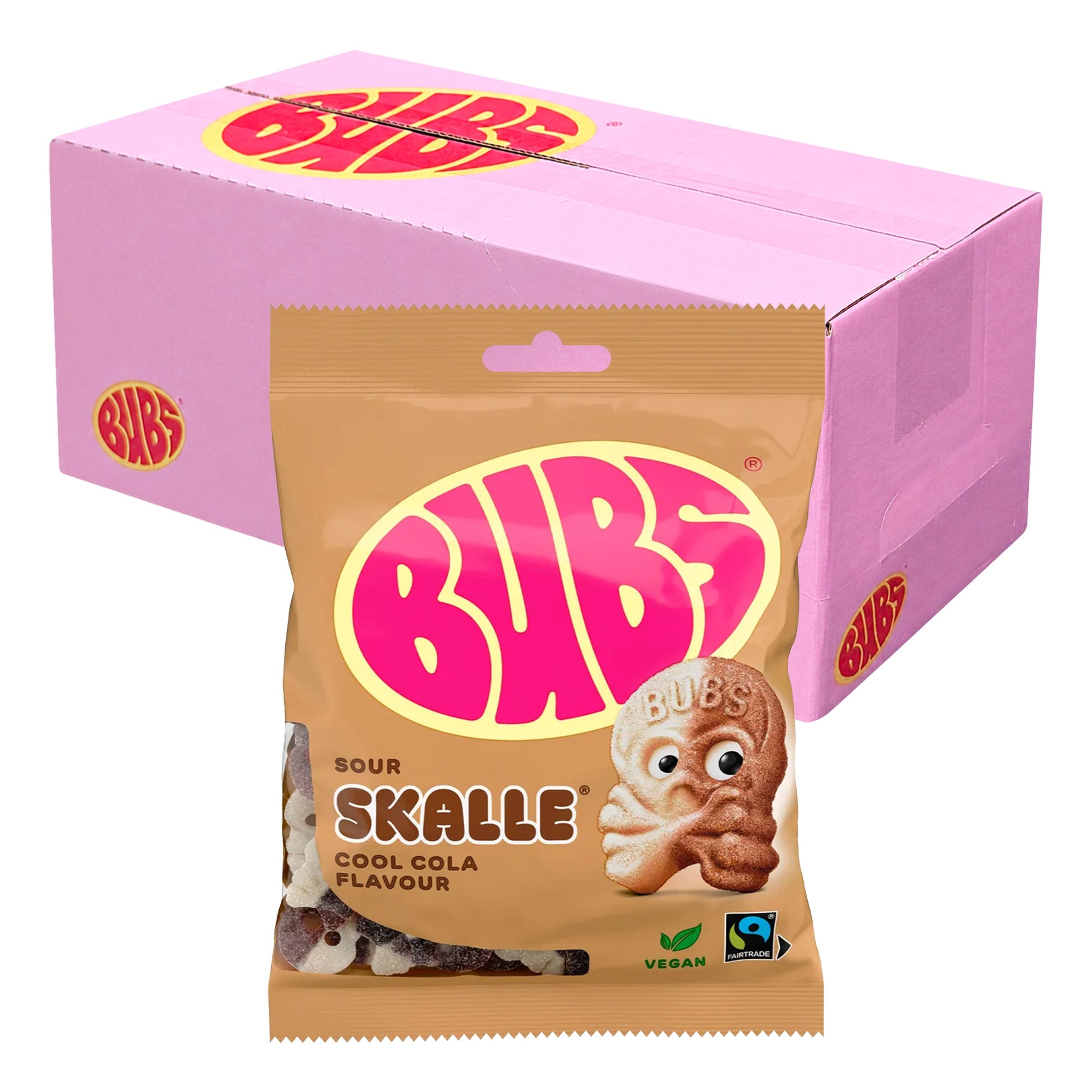 BUBS Cool Cola Hoved Poser Økonomipakke - 12 x 155 g
