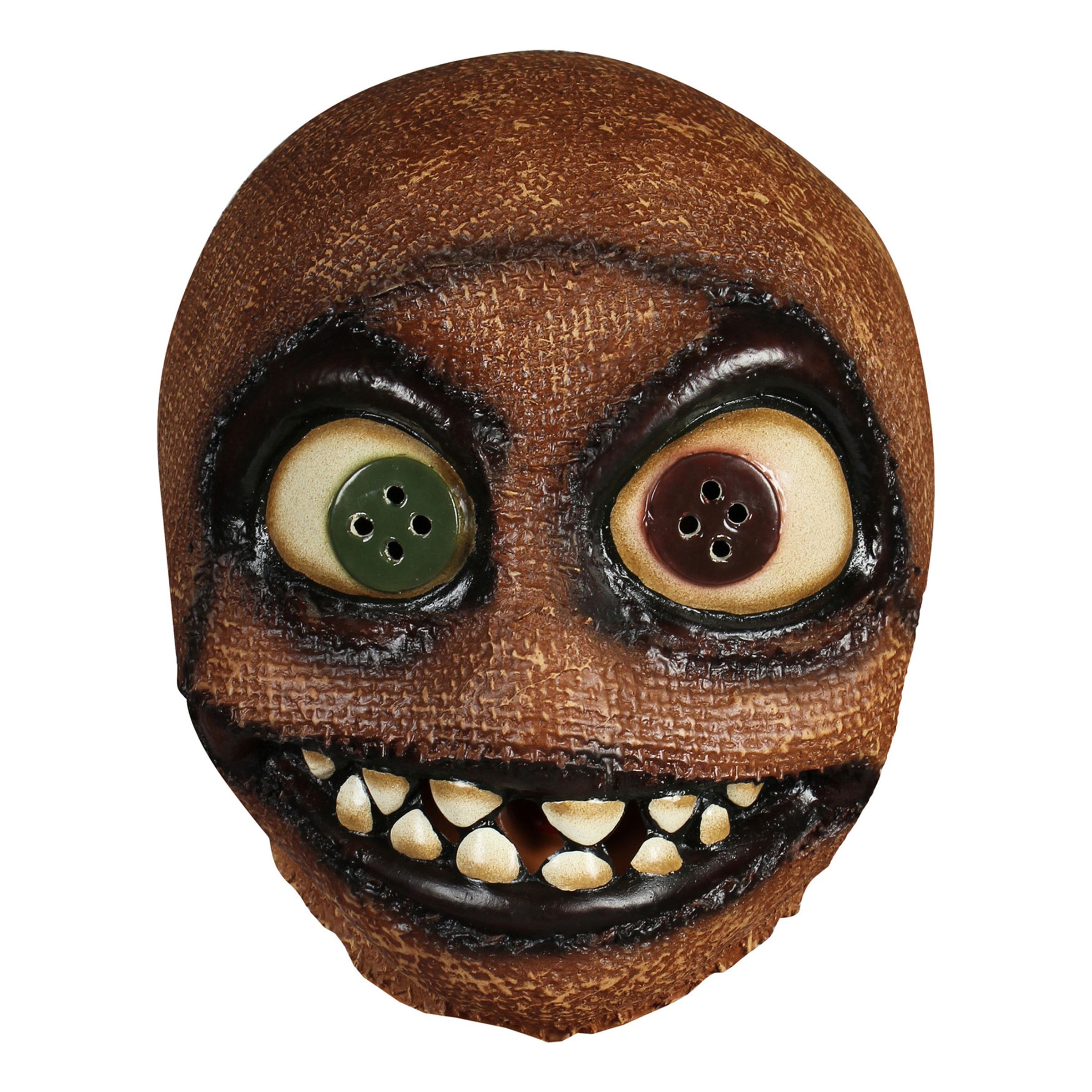 Button Eye Latexmask - One size | Hem - Maskerad - Masker - Halloweenmasker | Pryloteket