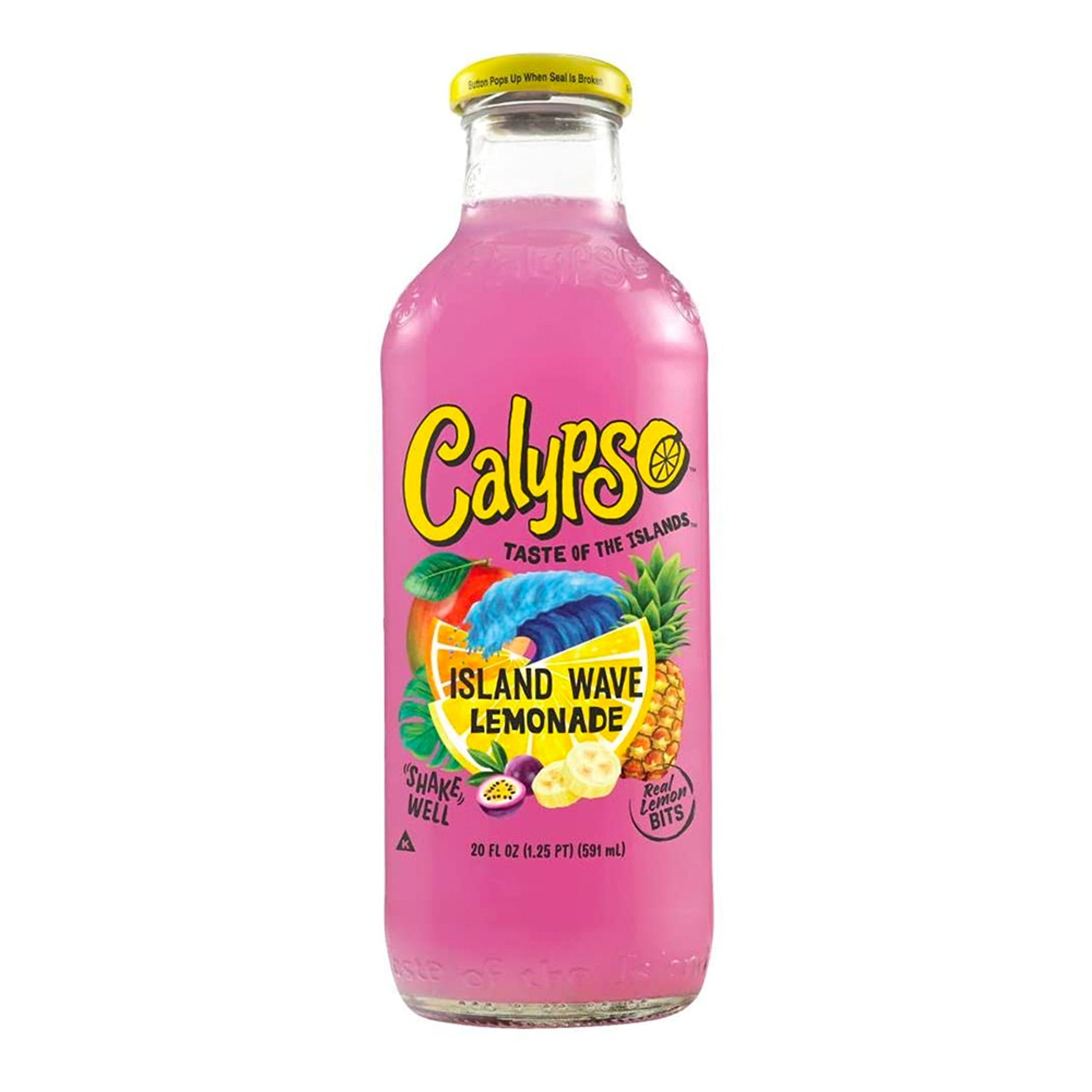 Calypso Island Wave Lemonade - 473 ml | Hem - Godis & Läsk - Dryck - Juice & Saft | Maskeradspecialisten