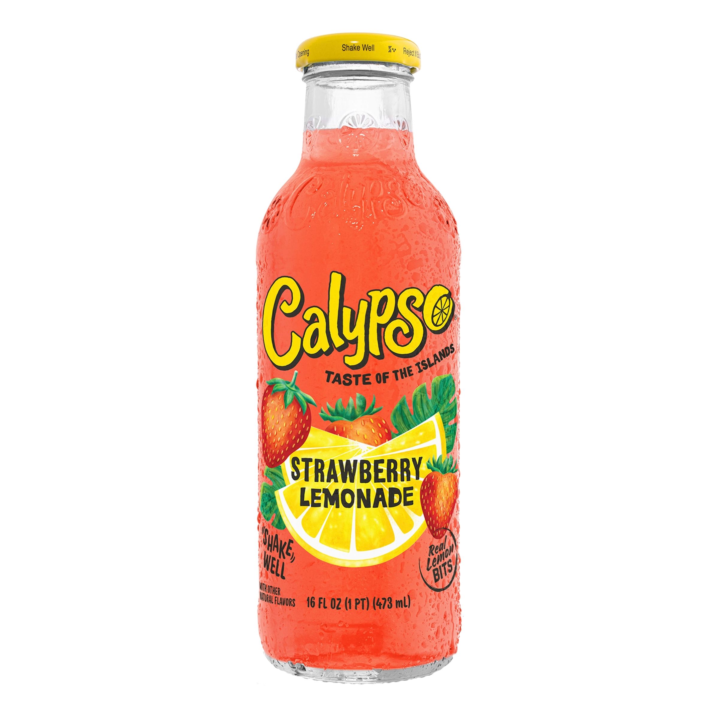 Calypso Strawberry Lemonade - 473 ml | Hem - Godis & Läsk - Dryck - Juice & Saft | Maskeradspecialisten