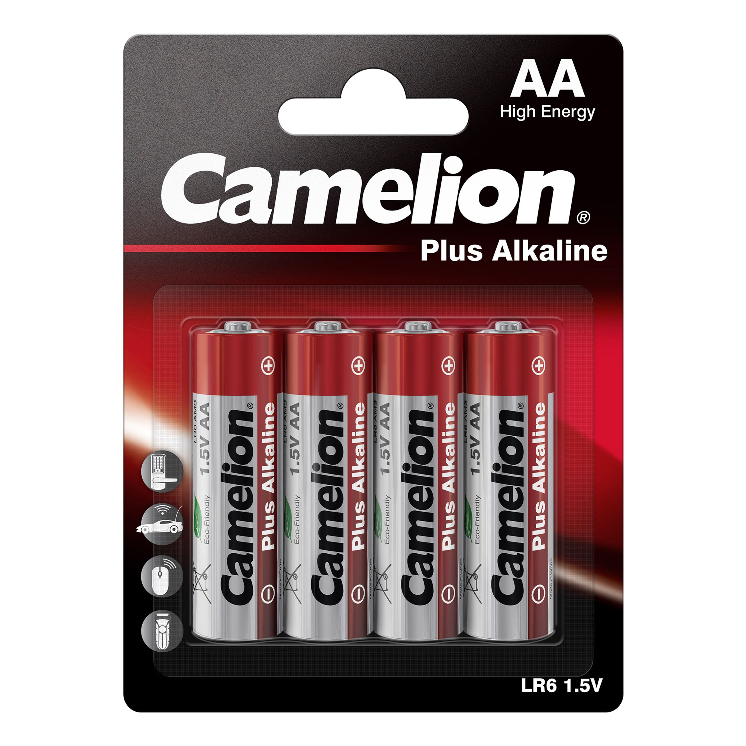 Camelion Alkaline AA-batterier - 4-pak