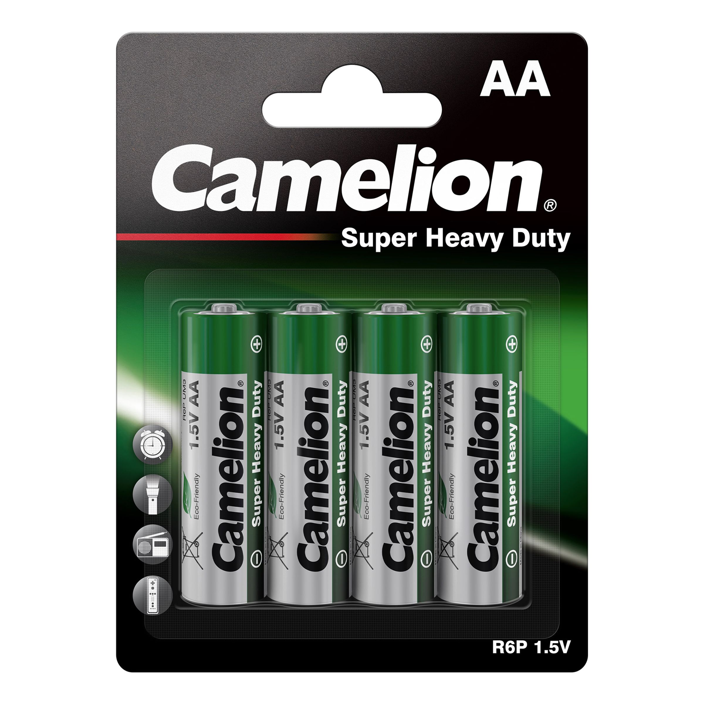 Camelion Super Heavy Duty AA-batterier - 4-pak