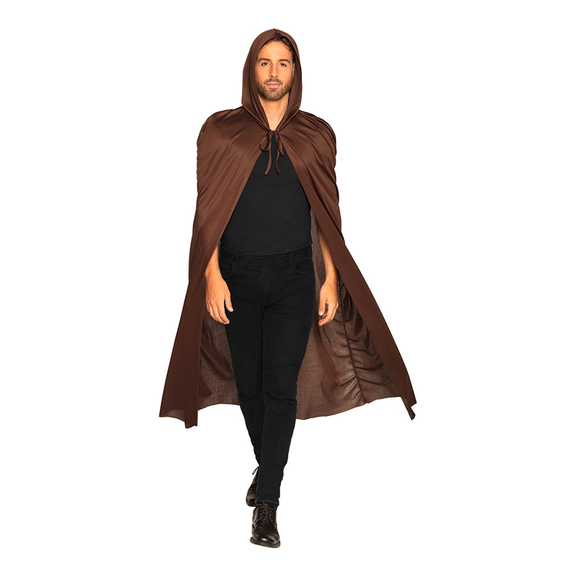 Cape Dusk Brun - One size | Hem - Maskerad - Tillbehör - Mantel & Capes | Pryloteket