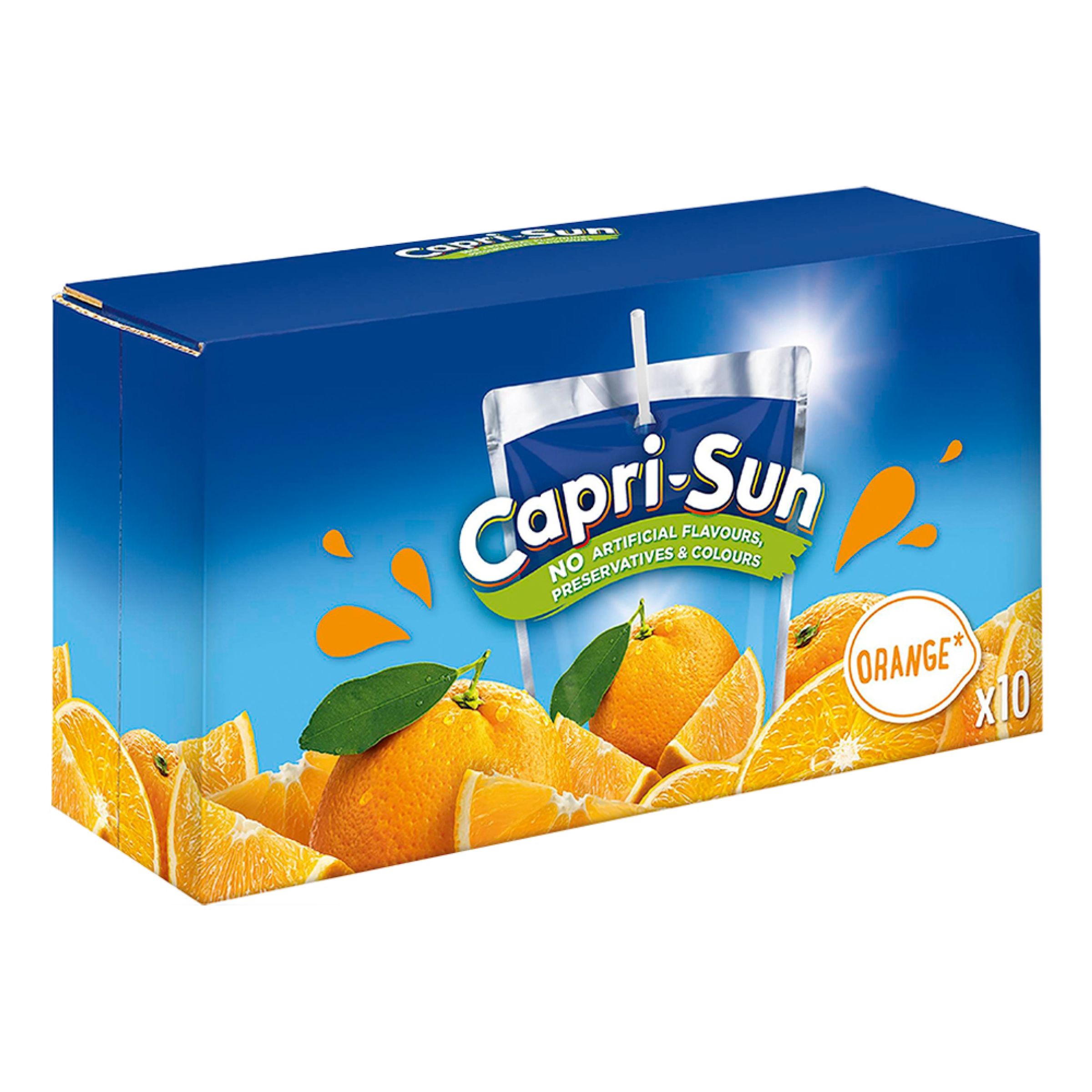 Capri-Sun Orange Storpack - 10 x 200 ml | Hem - Godis & Läsk - Dryck - Juice & Saft | Maskeradspecialisten