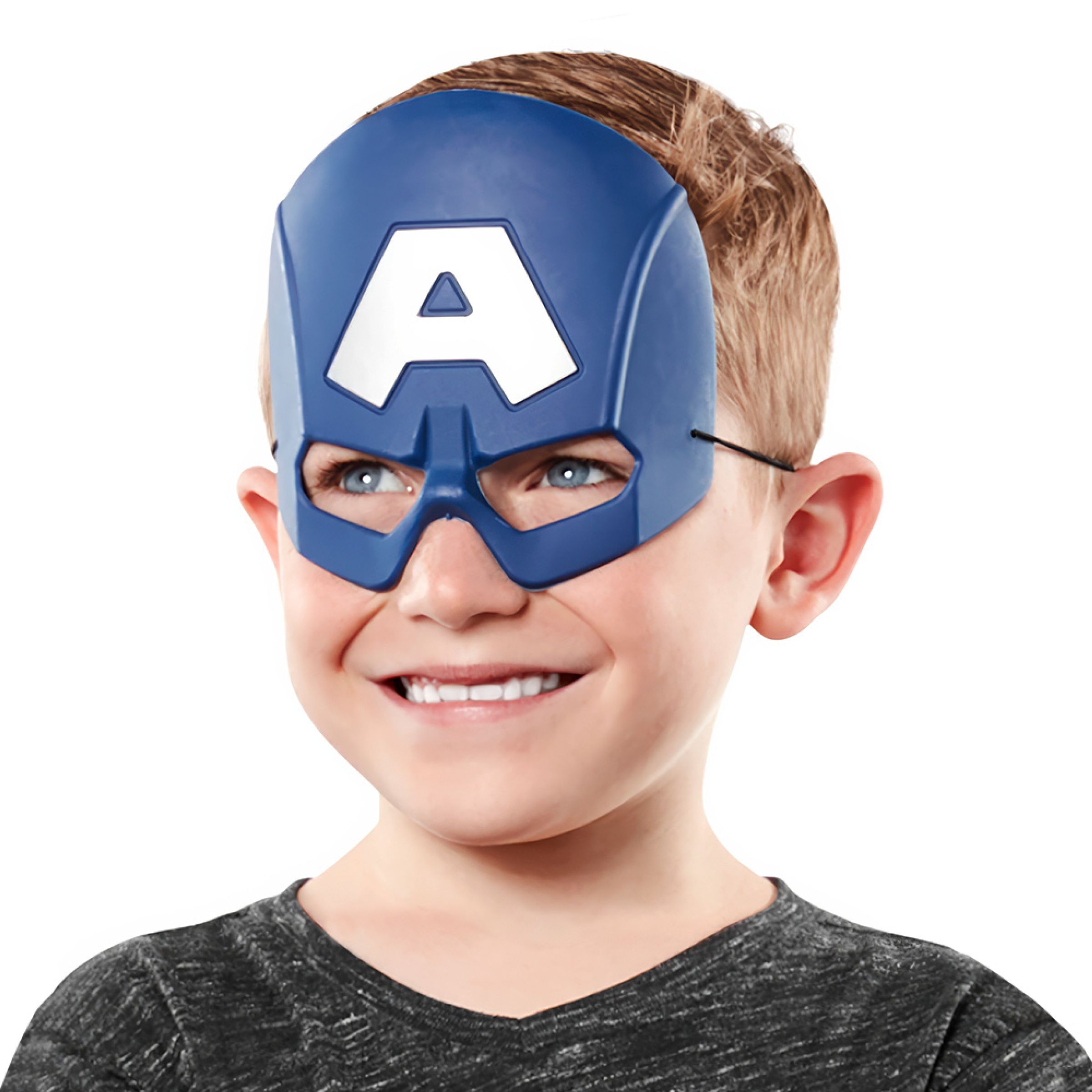 Captain America Maske til Børn - One size