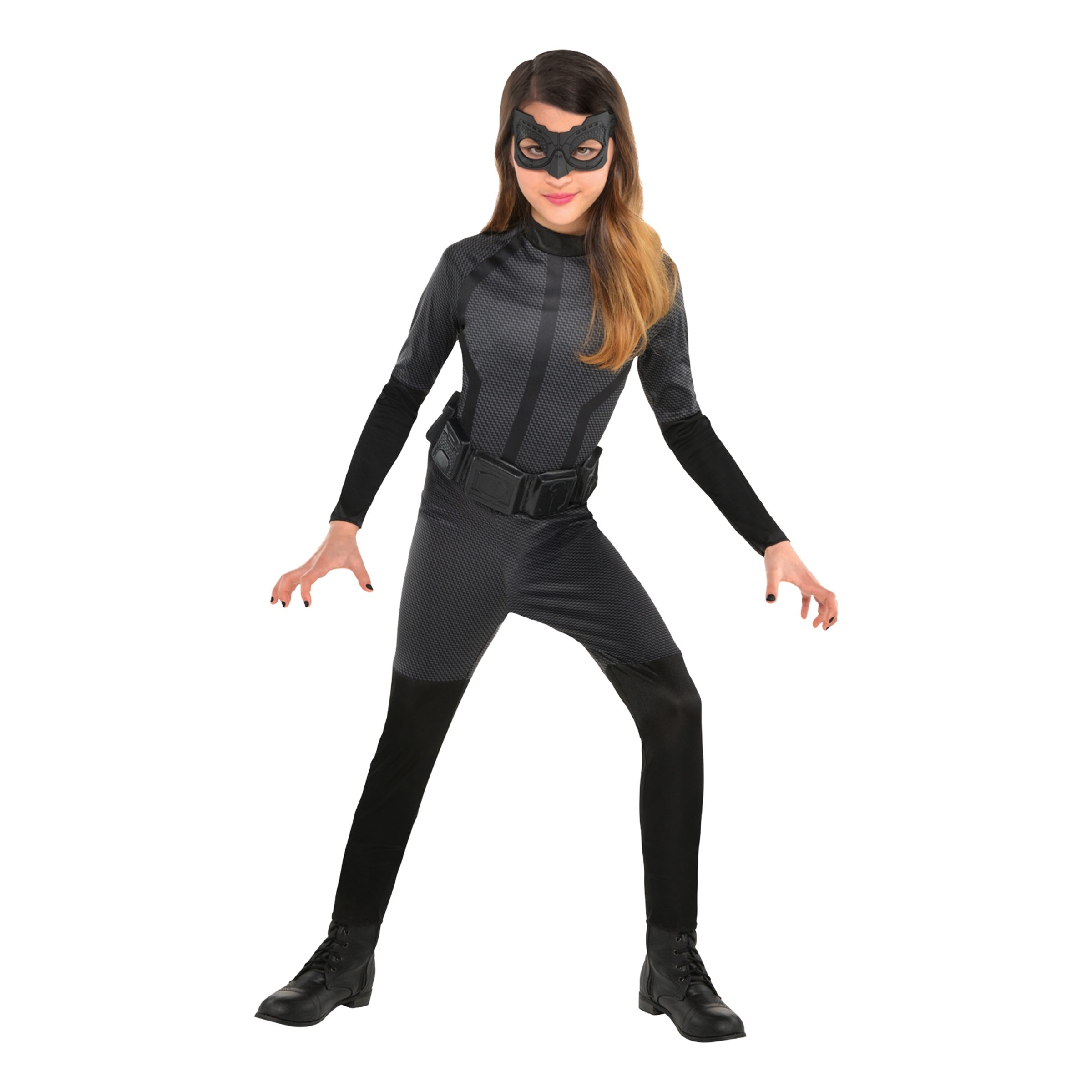 Catwoman Barn Maskeraddräkt - Large | Hem - Maskerad - Maskeraddräkter - Barndräkter | Maskeradspecialisten
