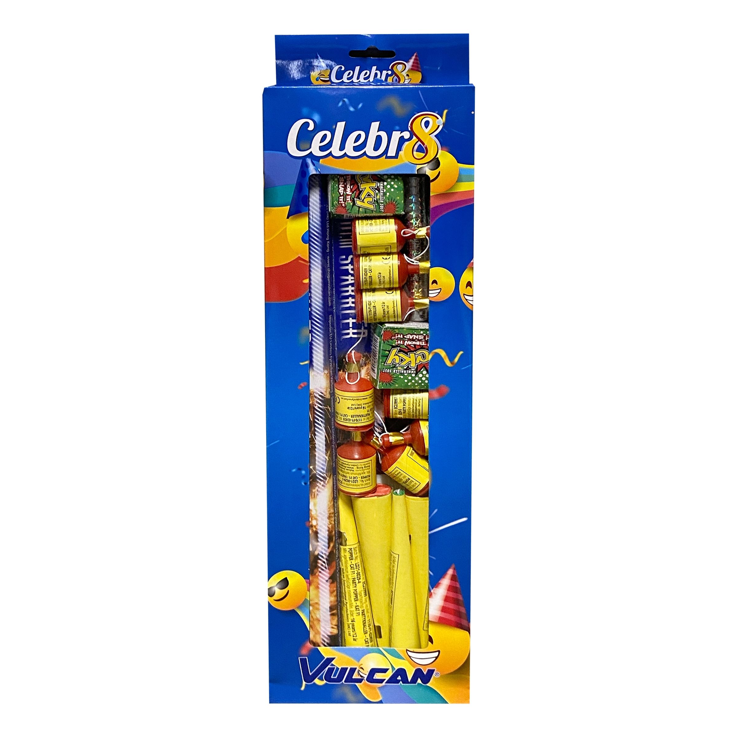 Celebr8 Fyrverkerikit | Hem - Festartiklar - Festdekoration - Tårtdekorationer | Party Outlet