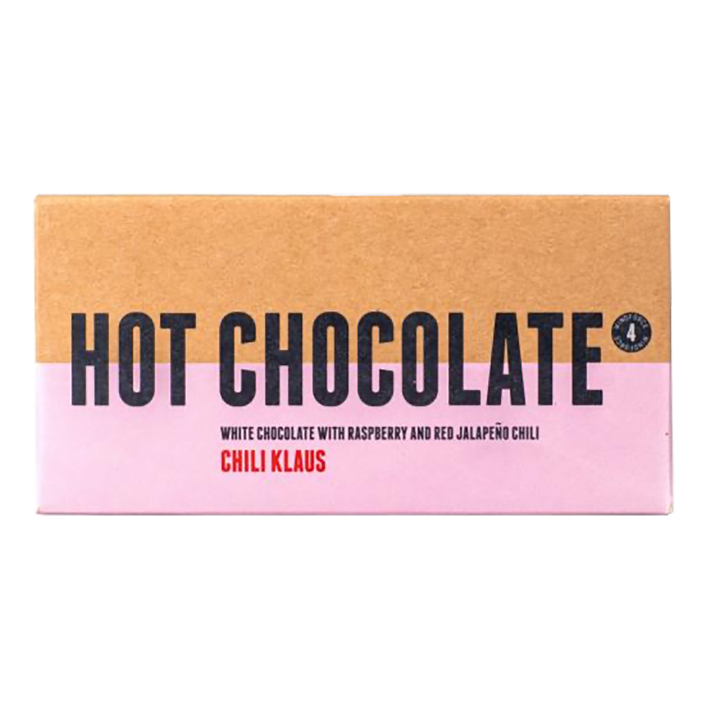 Chili Klaus Hot Chocolate Hindbær & Jalapeño - 60 g