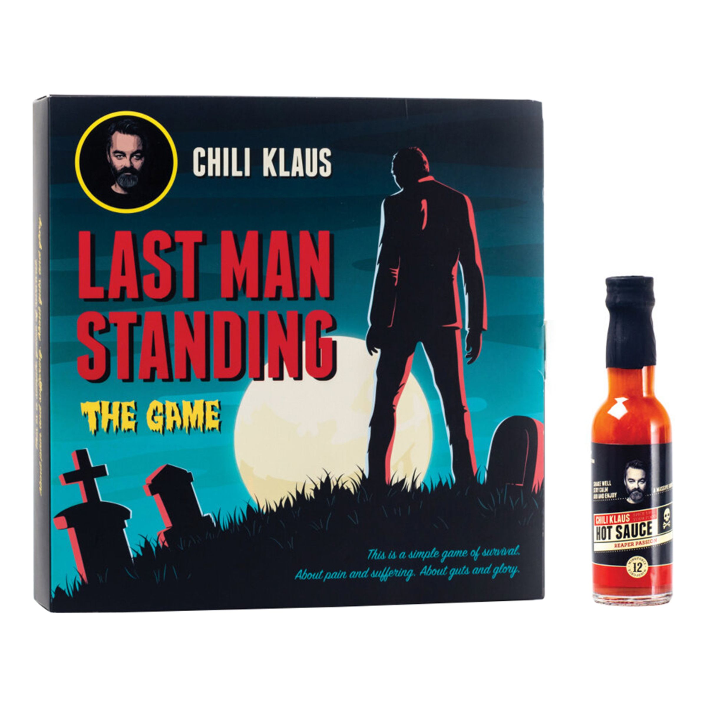Chili Klaus Last Man Standing Spel | Hem - Roliga Prylar - Spel & Lek - Brädspel | Pryloteket