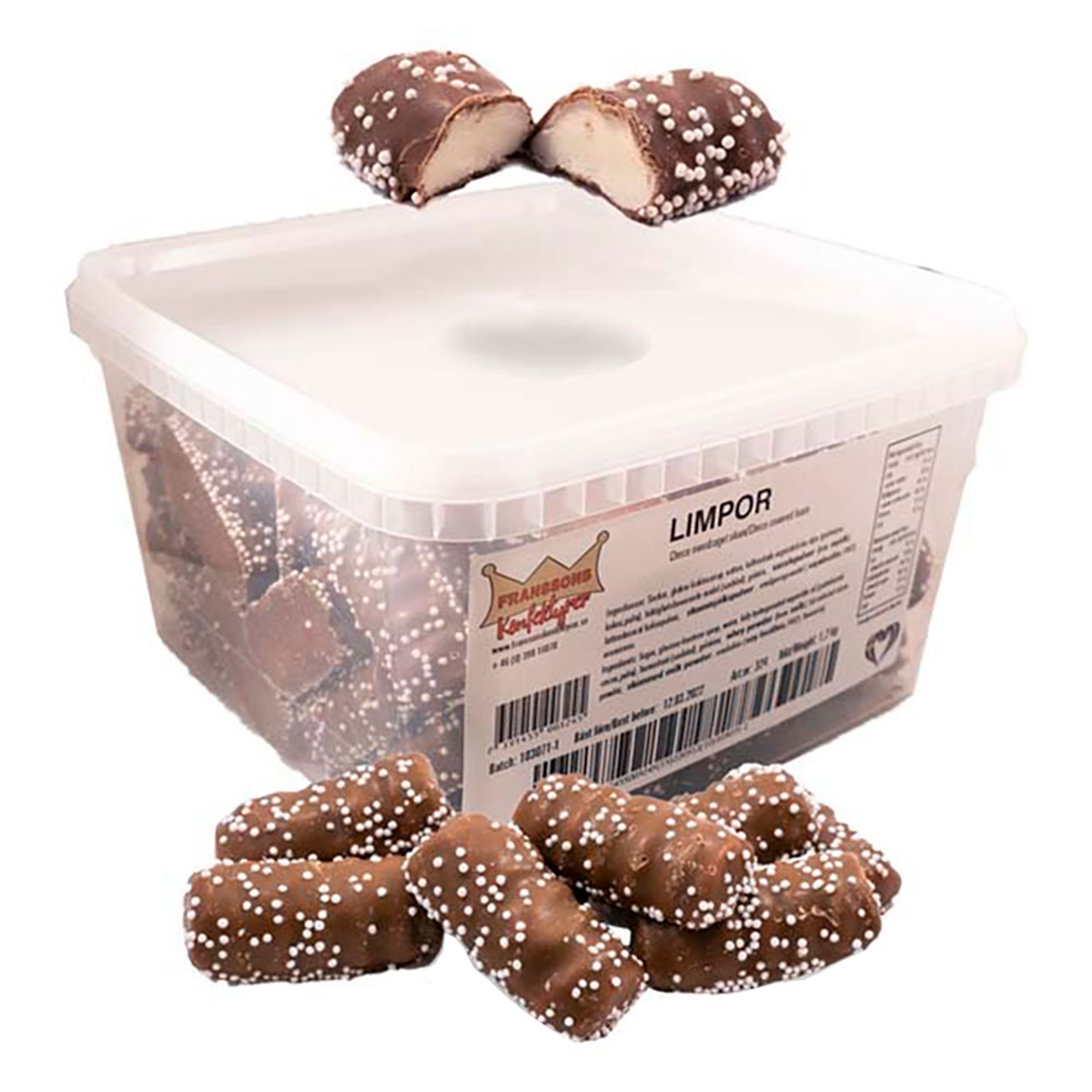 Chokladlimpor Vaniljskum Storpack - 1,2 kg | Hem - Godis & Läsk - Godis - Choklad | Pryloteket