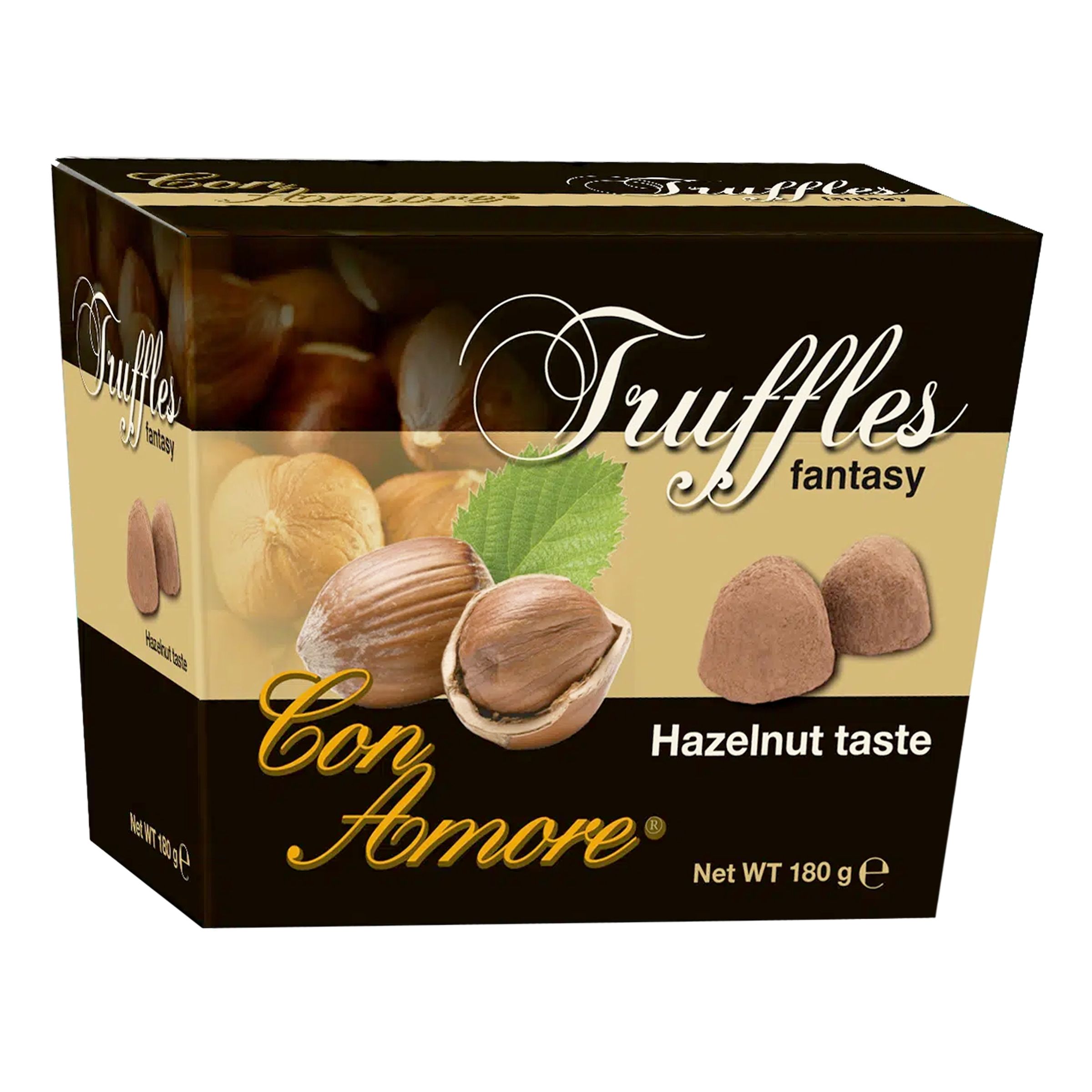 Chokladtryffel Hasselnöt - 150 g | Hem - Godis & Läsk - Godis - Choklad | Maskeradspecialisten