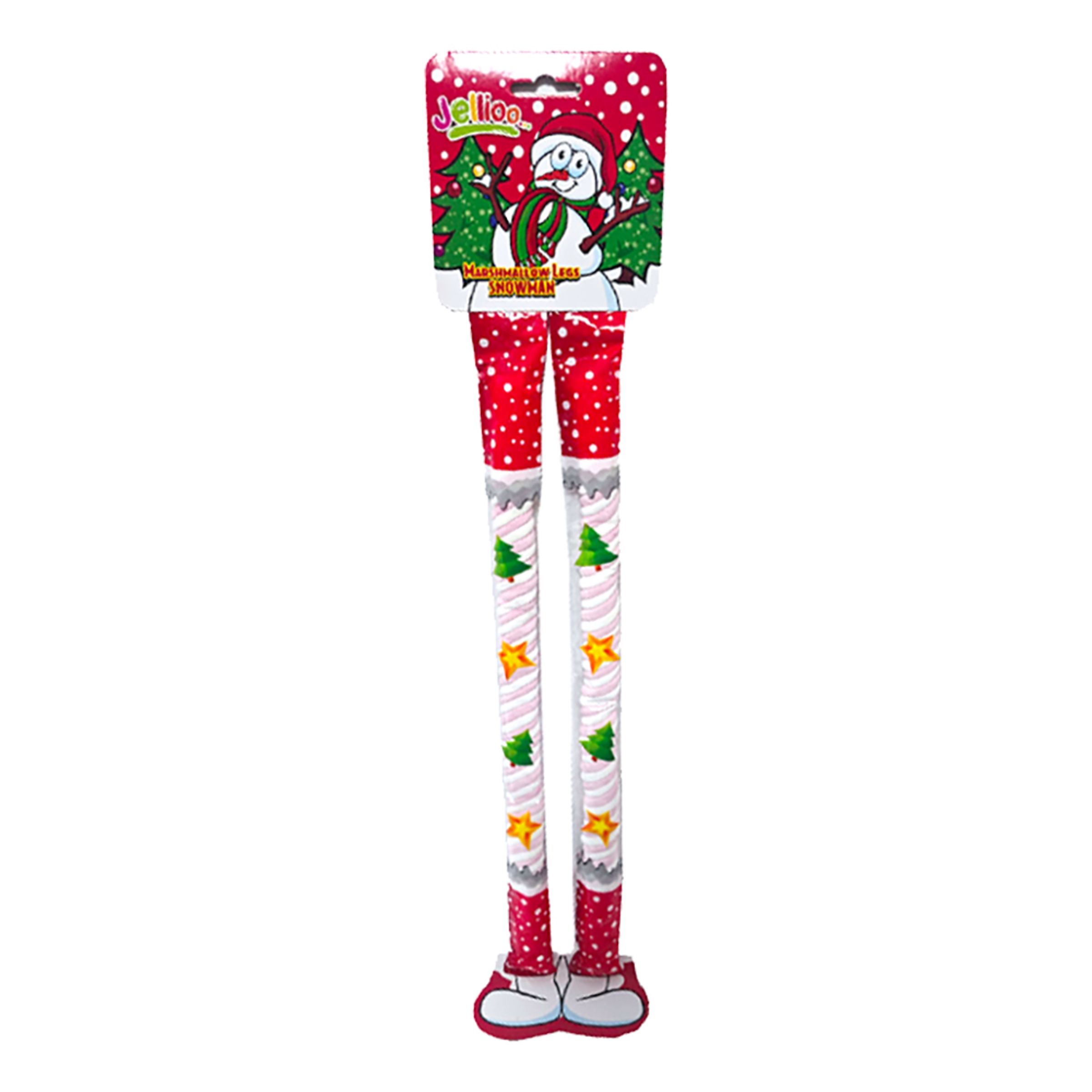 Christmas Long Legs - 80 g | Hem - Godis & Läsk - Godis - Skumgodis | Maskeradspecialisten