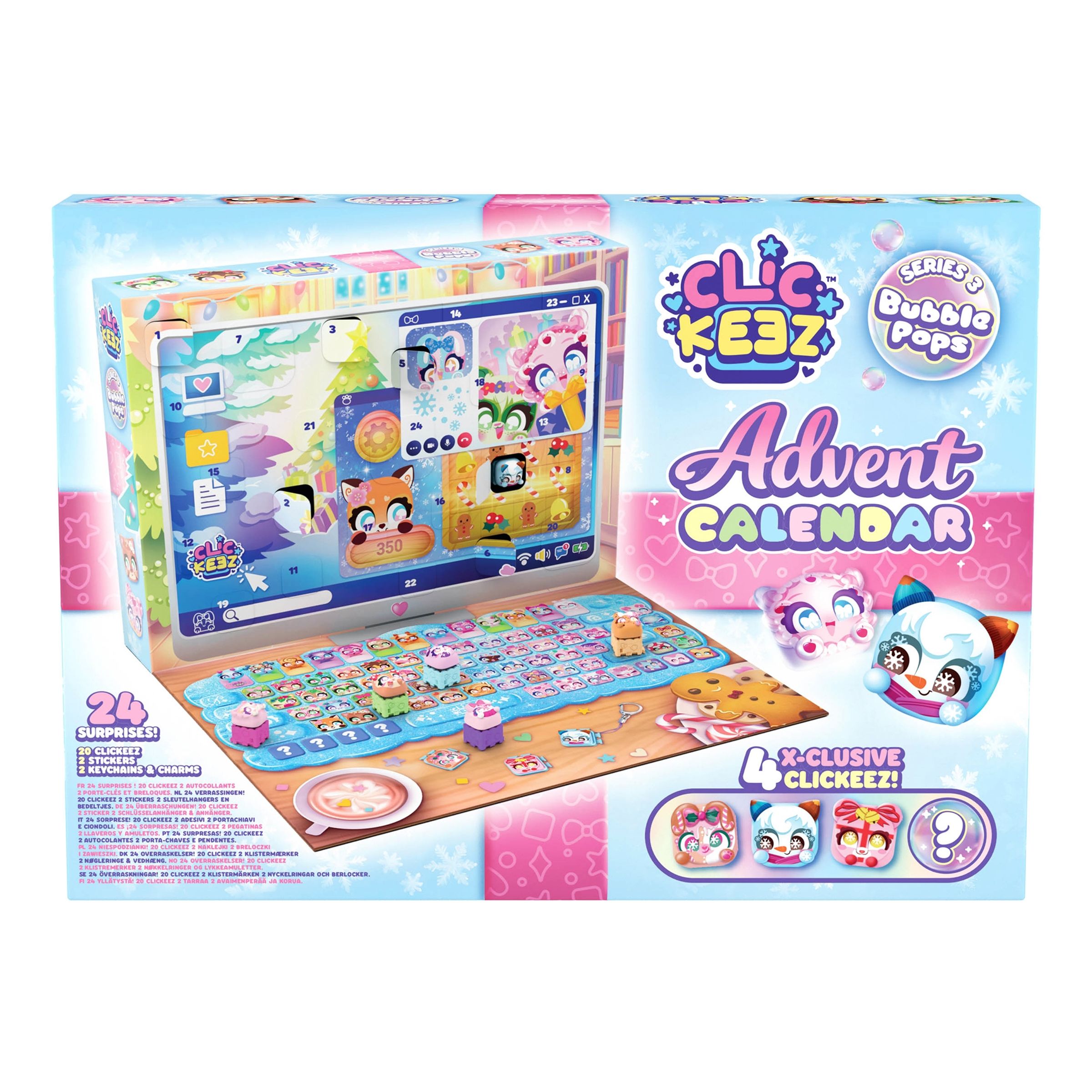 Clickeez Bubble Pops Adventskalender