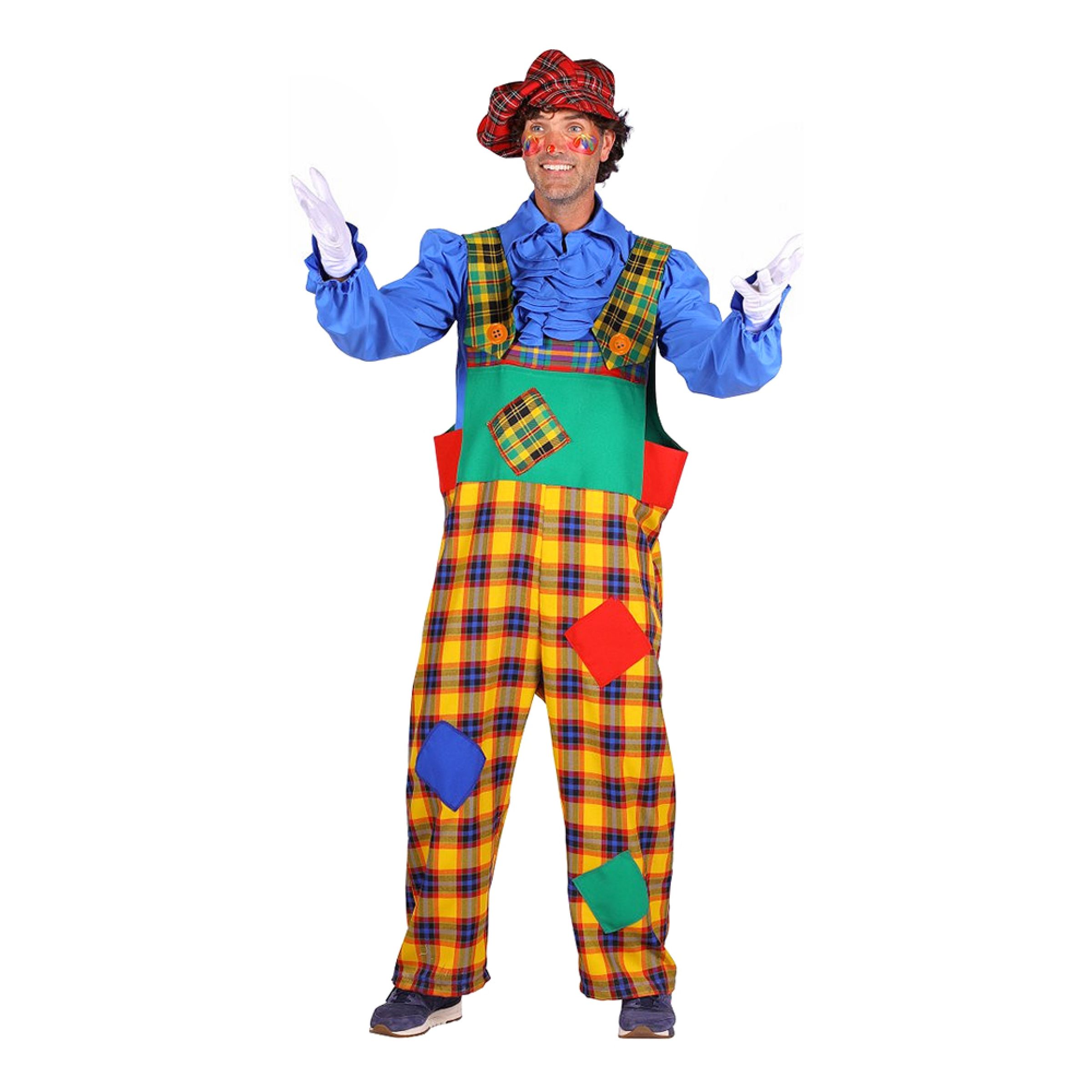 Clown Hängselbyxor - Large