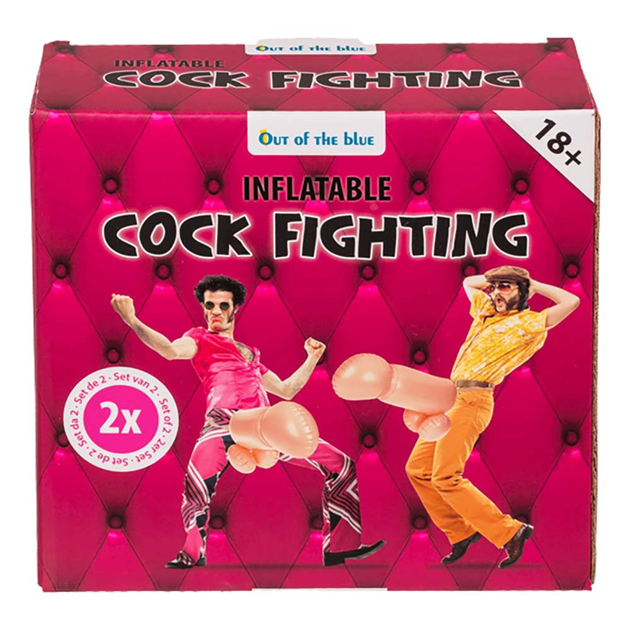 Partyspil "Cock Fighting" for 2 spillere (plus gæster)