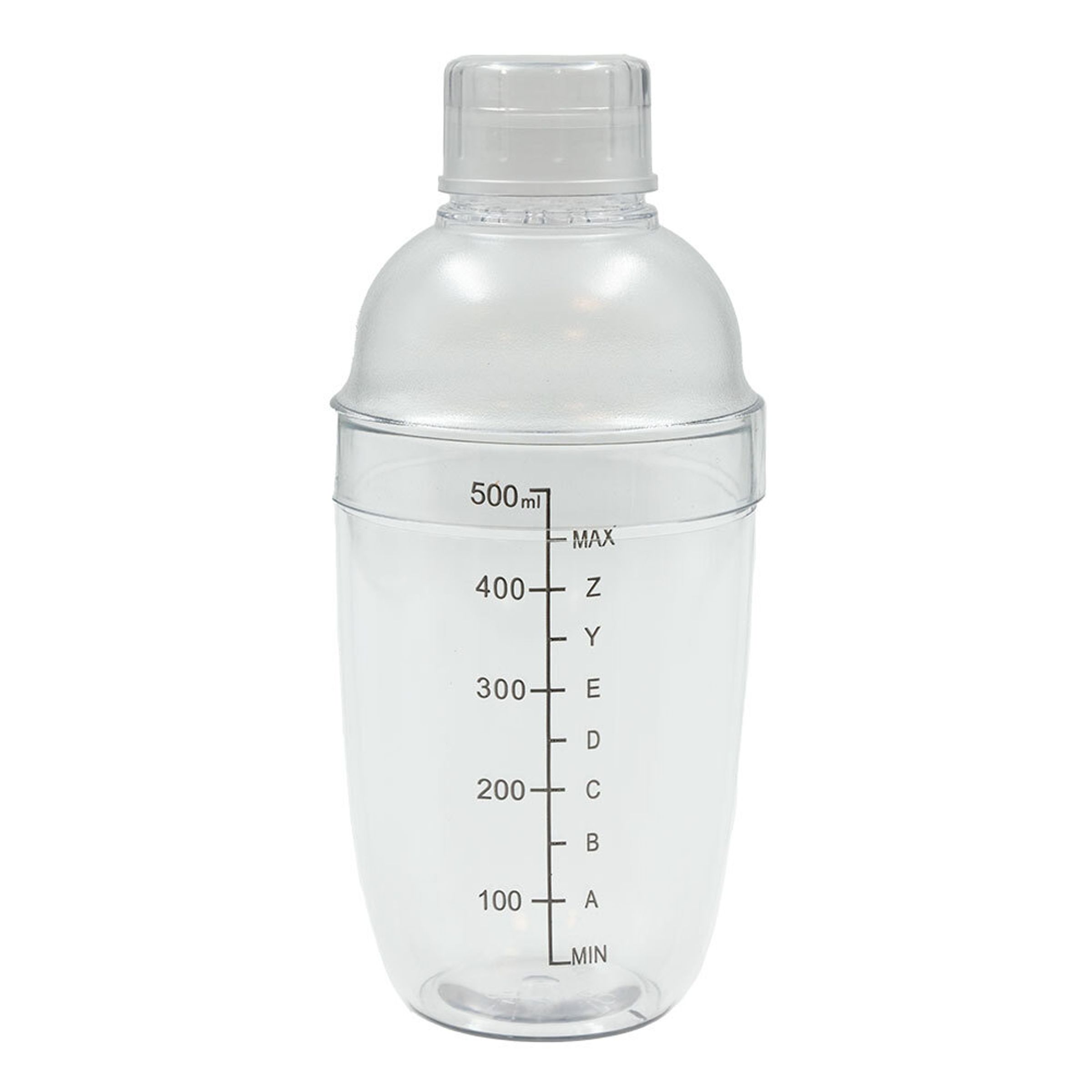 Cocktailshaker i Plast - 530 ml | Hem - Bartillbehör - Barutrustning - Shakers | Pryloteket