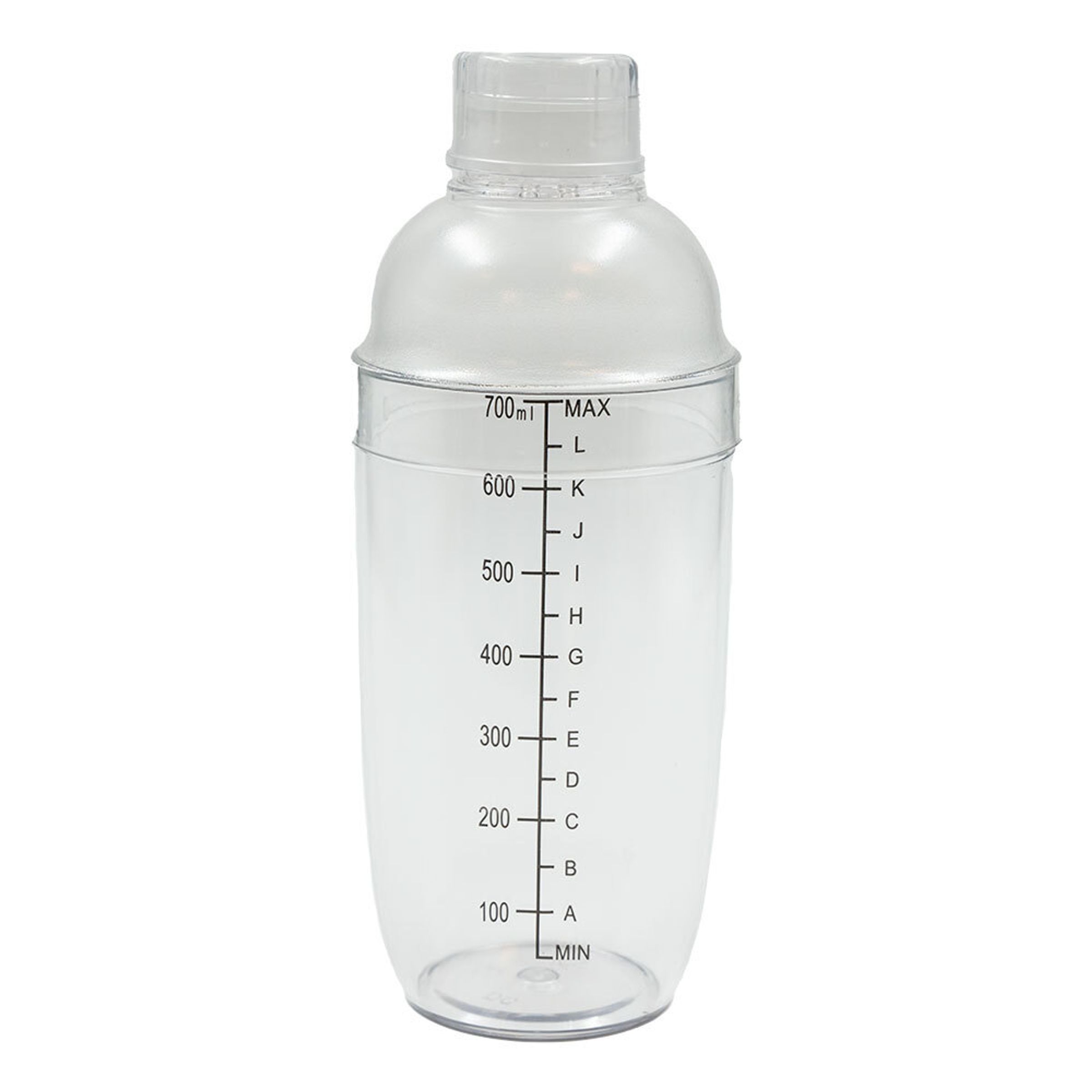 Cocktailshaker i Plast - 700 ml | Hem - Bartillbehör - Barutrustning - Shakers | Pryloteket
