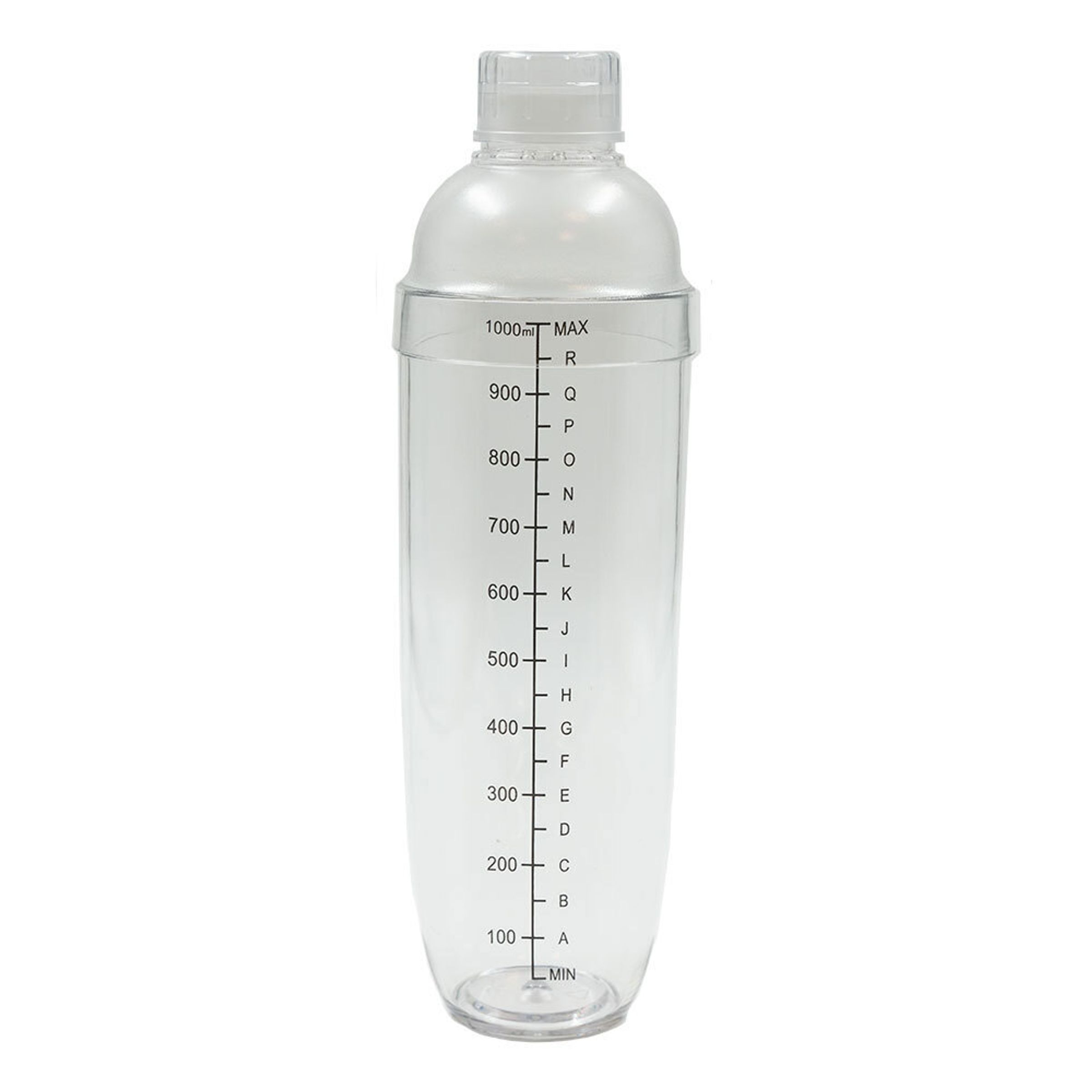 Cocktailshaker i Plast - 1000 ml | Hem - Bartillbehör - Barutrustning - Shakers | Pryloteket