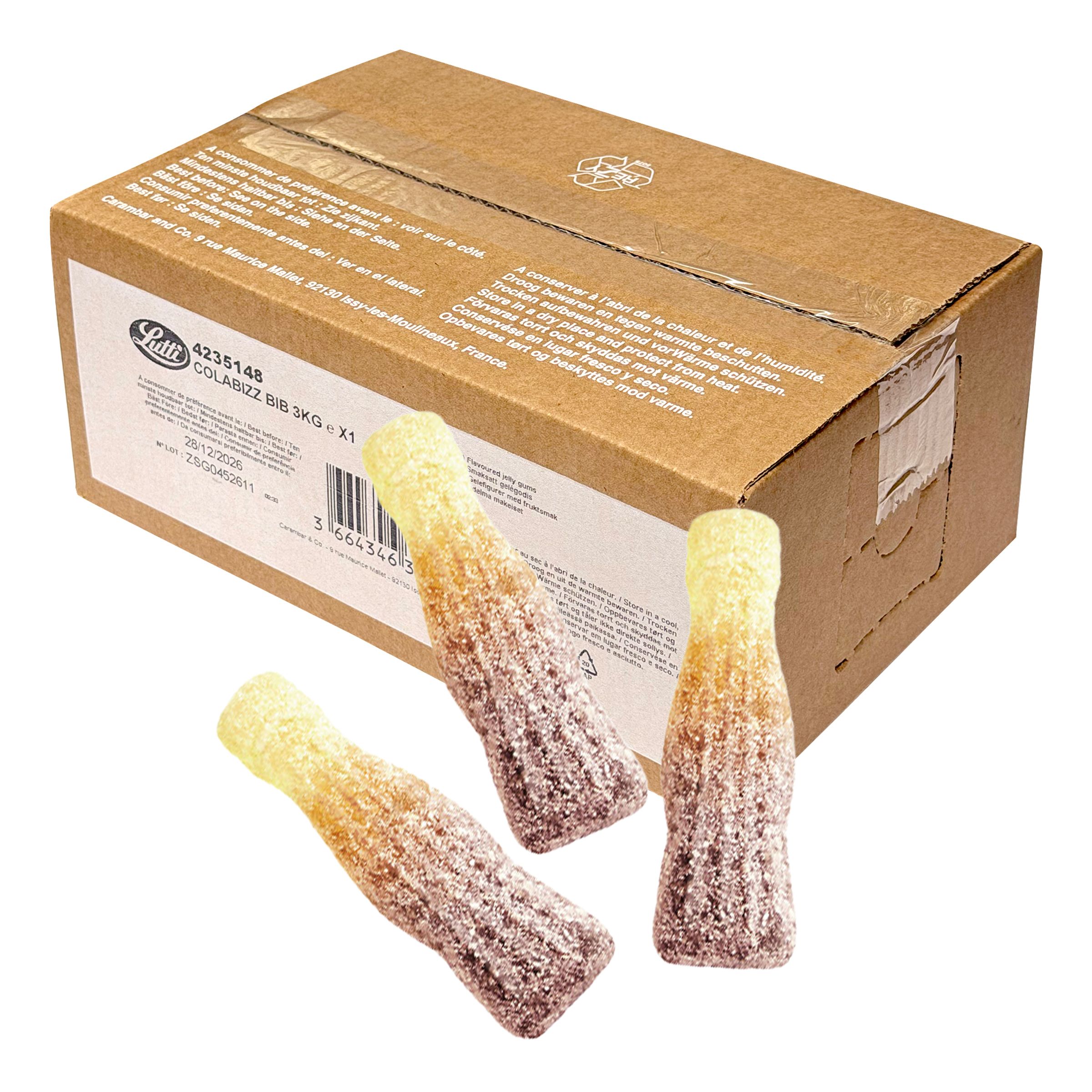 Cola Bizz Lutti Økonomipakke - 3 kg